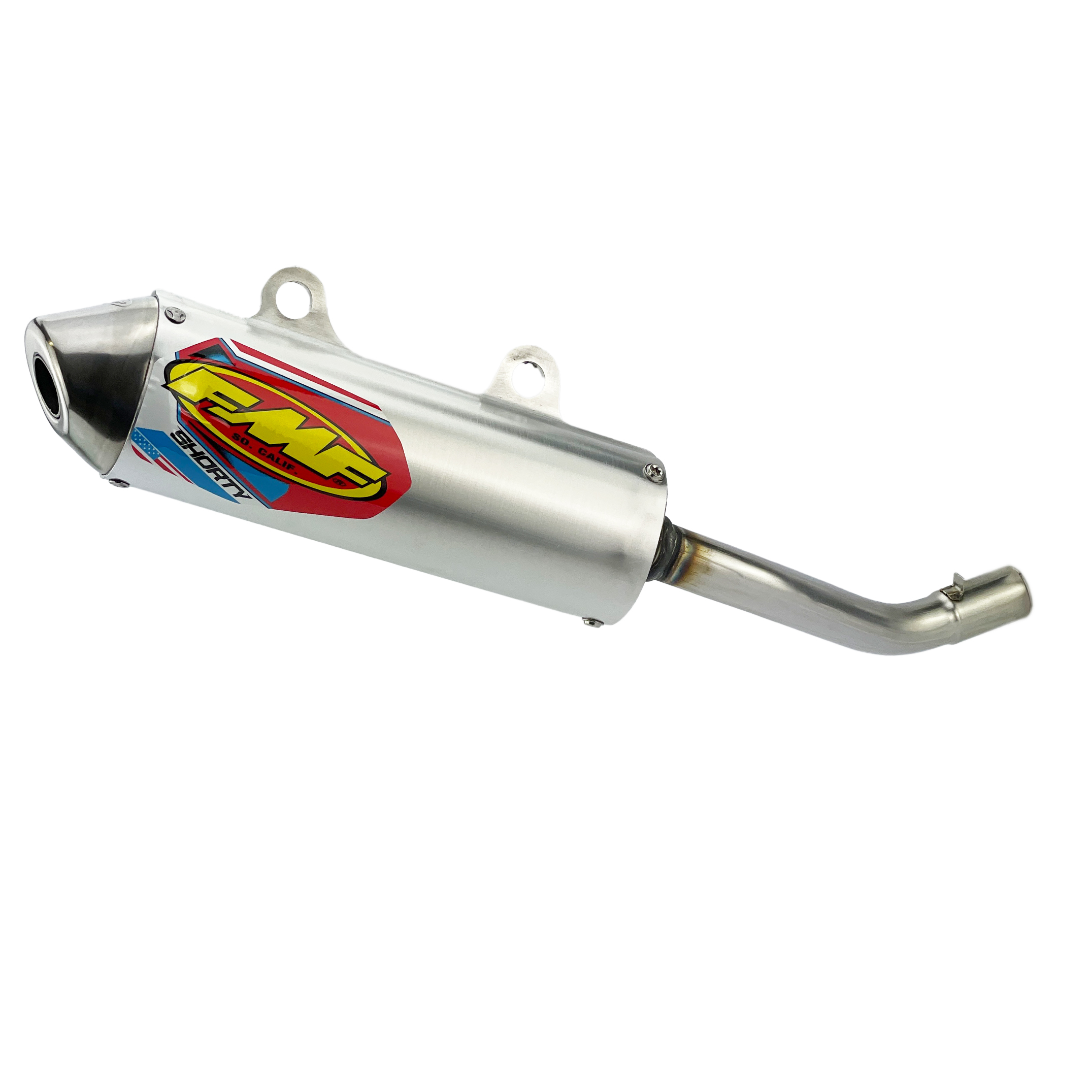 Powercore 2 Shorty Exhaust Silencer 03-07 Kawasaki KX 250 - FMF 022024 image 1