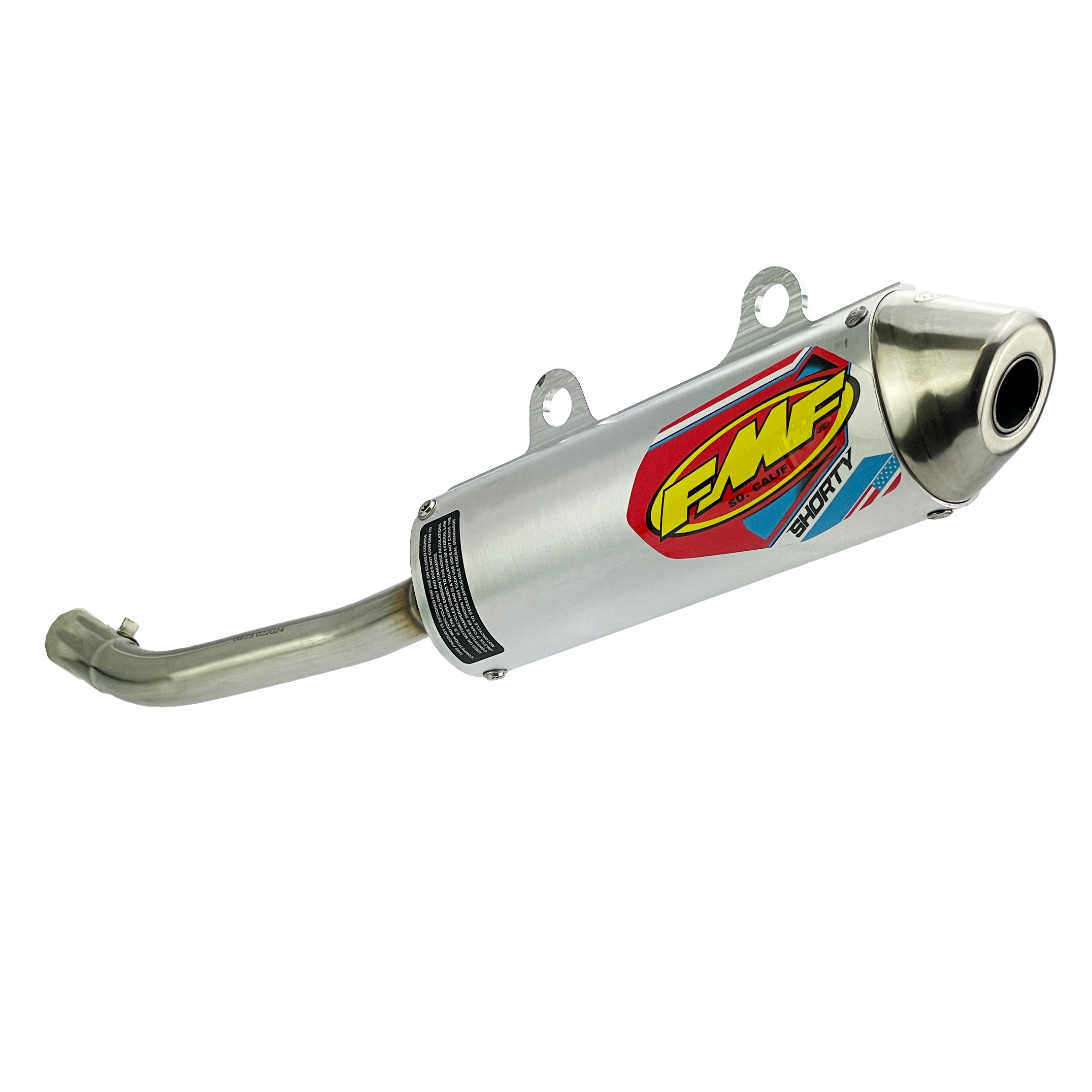 Powercore 2 Shorty Exhaust Silencer 03-07 Kawasaki KX 250 - FMF 022024 thumbnail 2