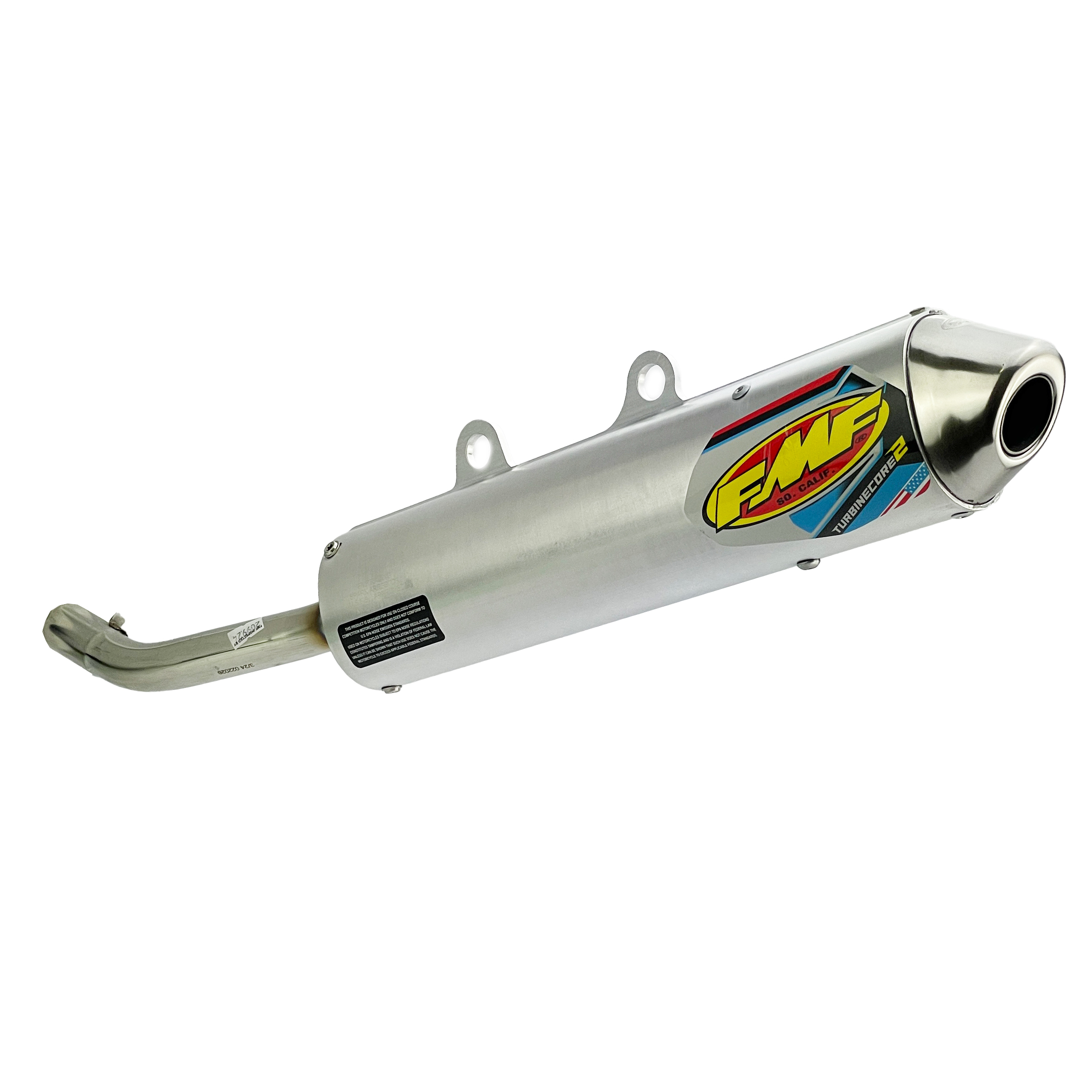 TurbineCore 2 Exhaust Silencer 03-07 Kawasaki KX 250 - FMF 022026 thumbnail 2