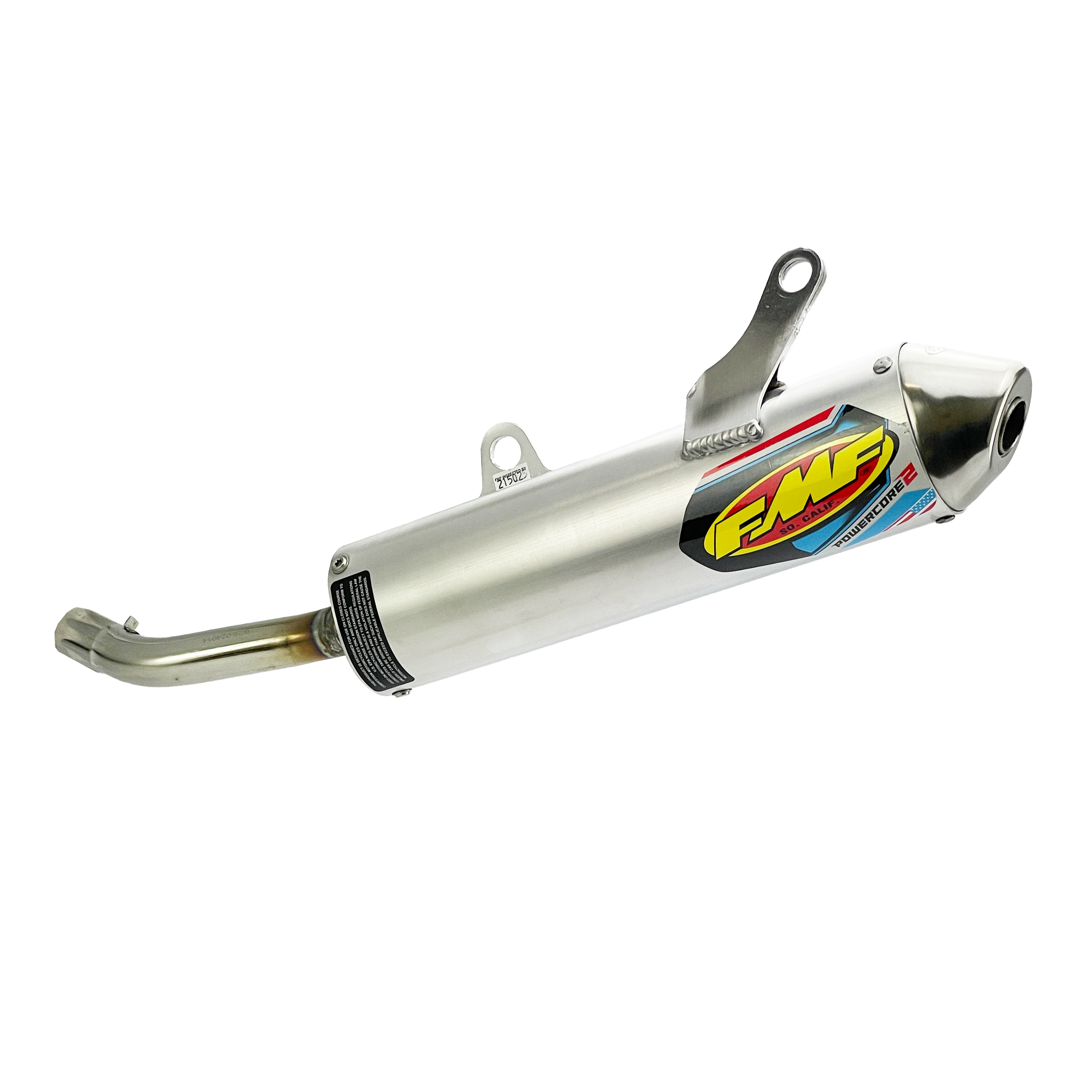 Powercore 2 Exhaust Silencer 02-26 Yamaha YZ 250 - FMF 024014 thumbnail 2