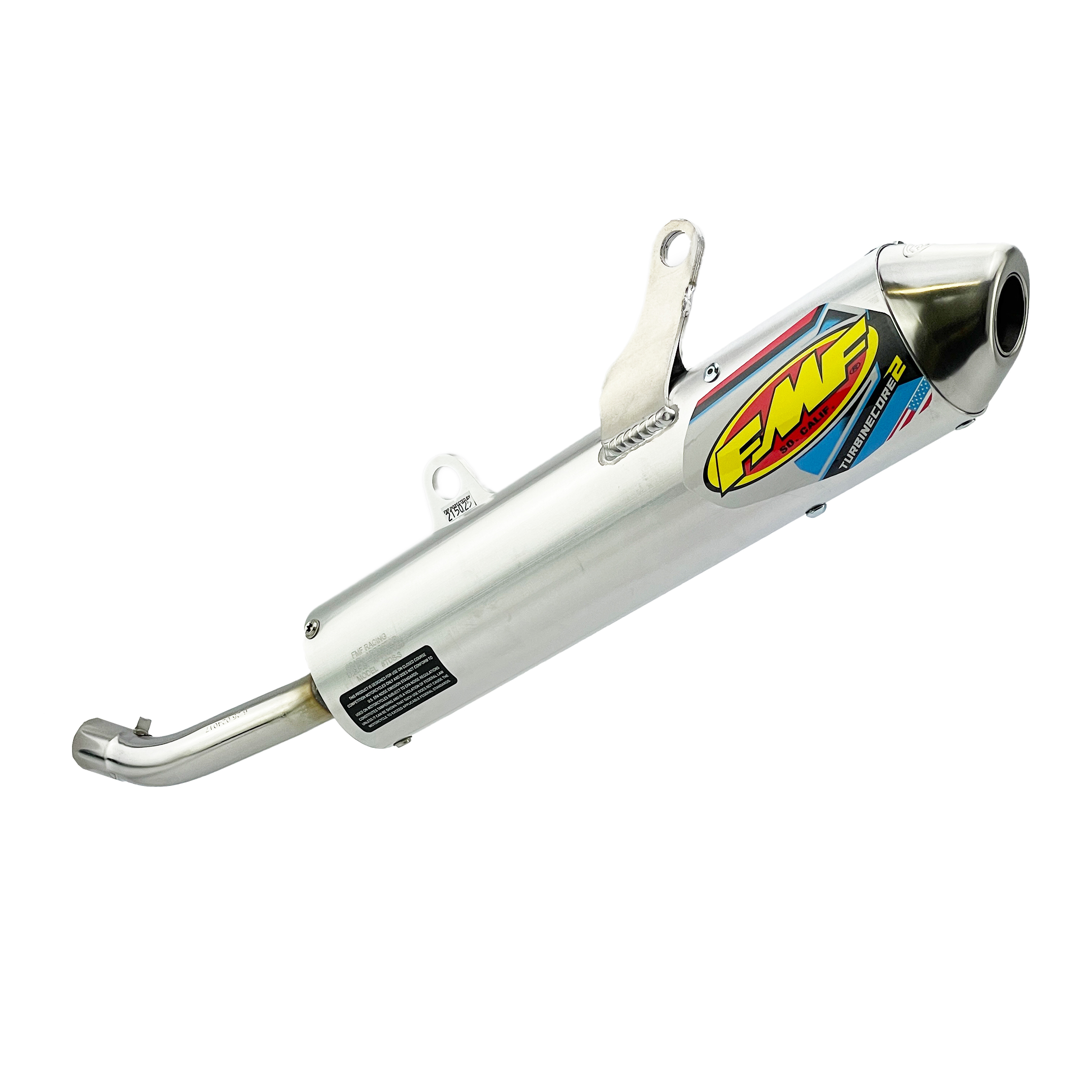 TurbineCore 2 Exhaust Silencer 02-26 Yamaha YZ 250 - FMF 024017 thumbnail 2