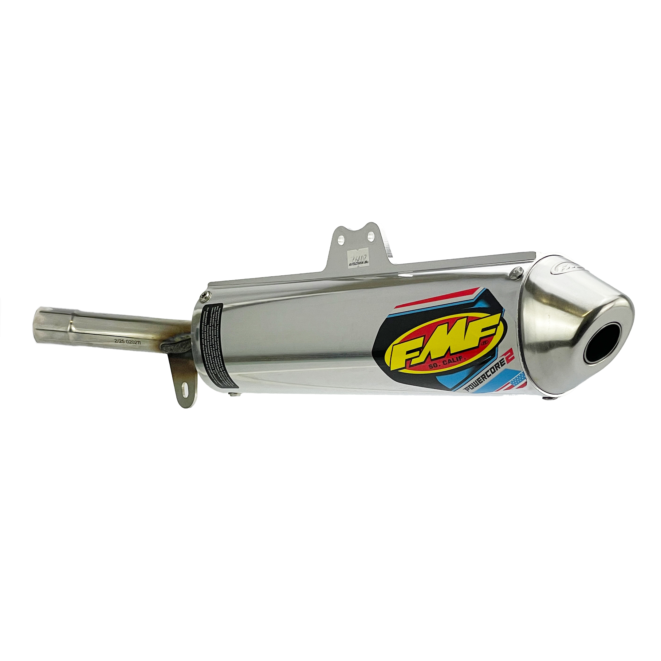Powercore 2 Exhaust Silencer 86-89 Honda TRX 250 R - FMF 020211 thumbnail 3