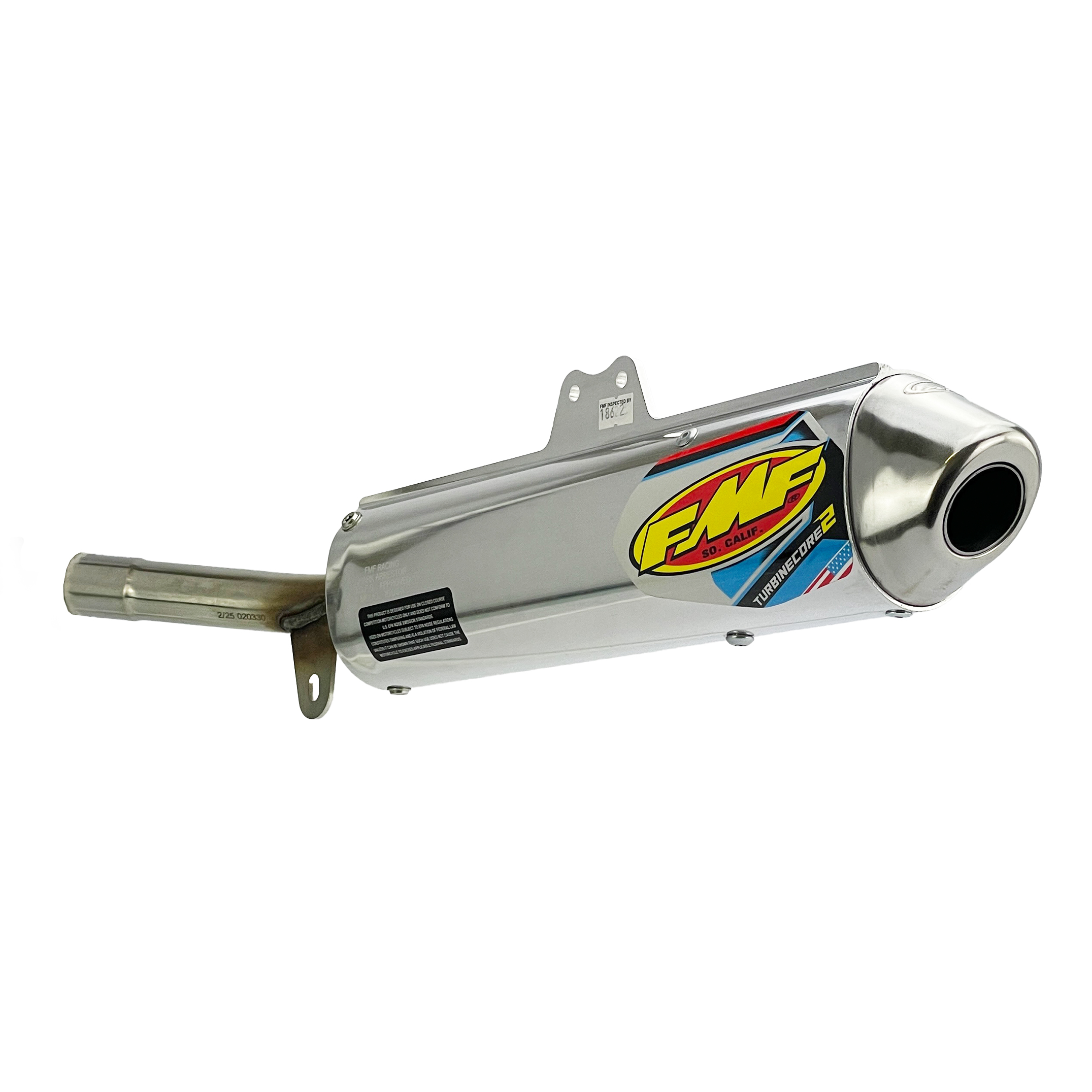 TurbineCore 2 Exhaust Silencer 86-89 Honda TRX 250 R - FMF 020330 thumbnail 3
