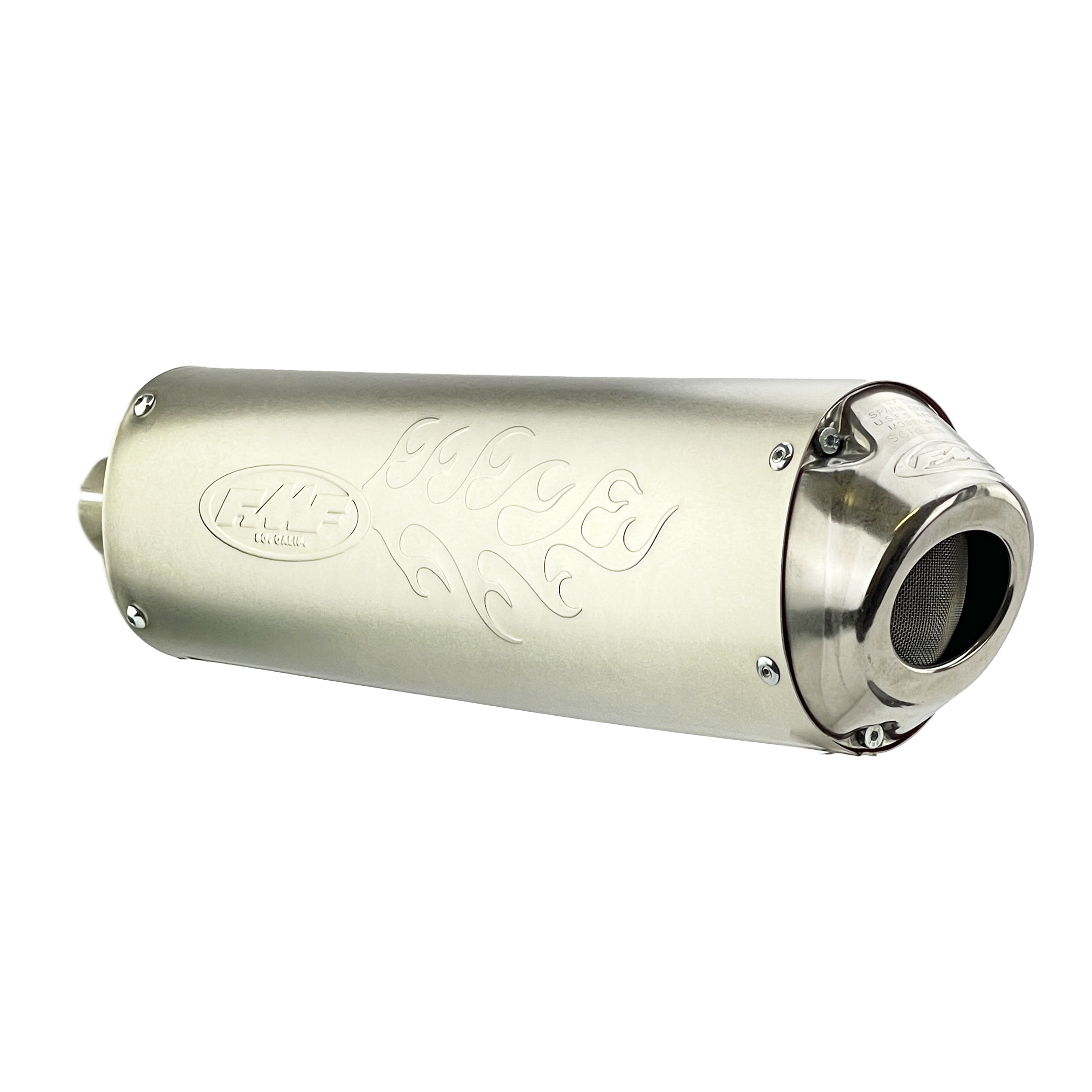 END OF LINE Powercore 4 Dual Exhaust System 08-10 Yamaha Rhino 700 - FMF 044280 thumbnail 4