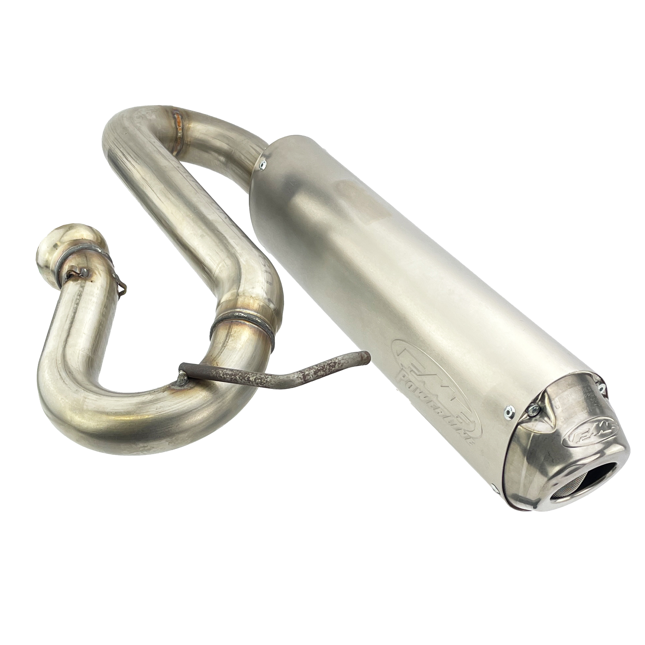 END OF LINE Powerline Exhaust Silencer 08-10 Yamaha Rhino 700 - FMF 044278 thumbnail 3