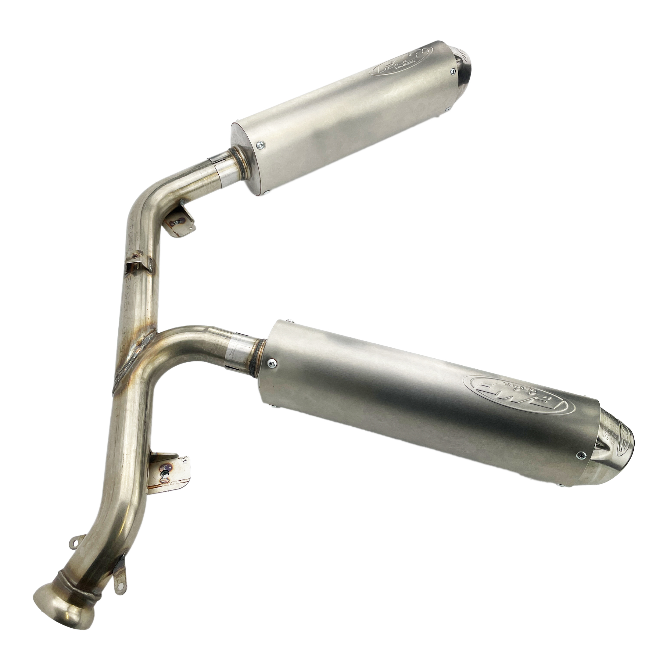 Powercore 4 Dual Exhaust Silencer 07-11 Polaris RZR 800 - FMF 045216 thumbnail 2