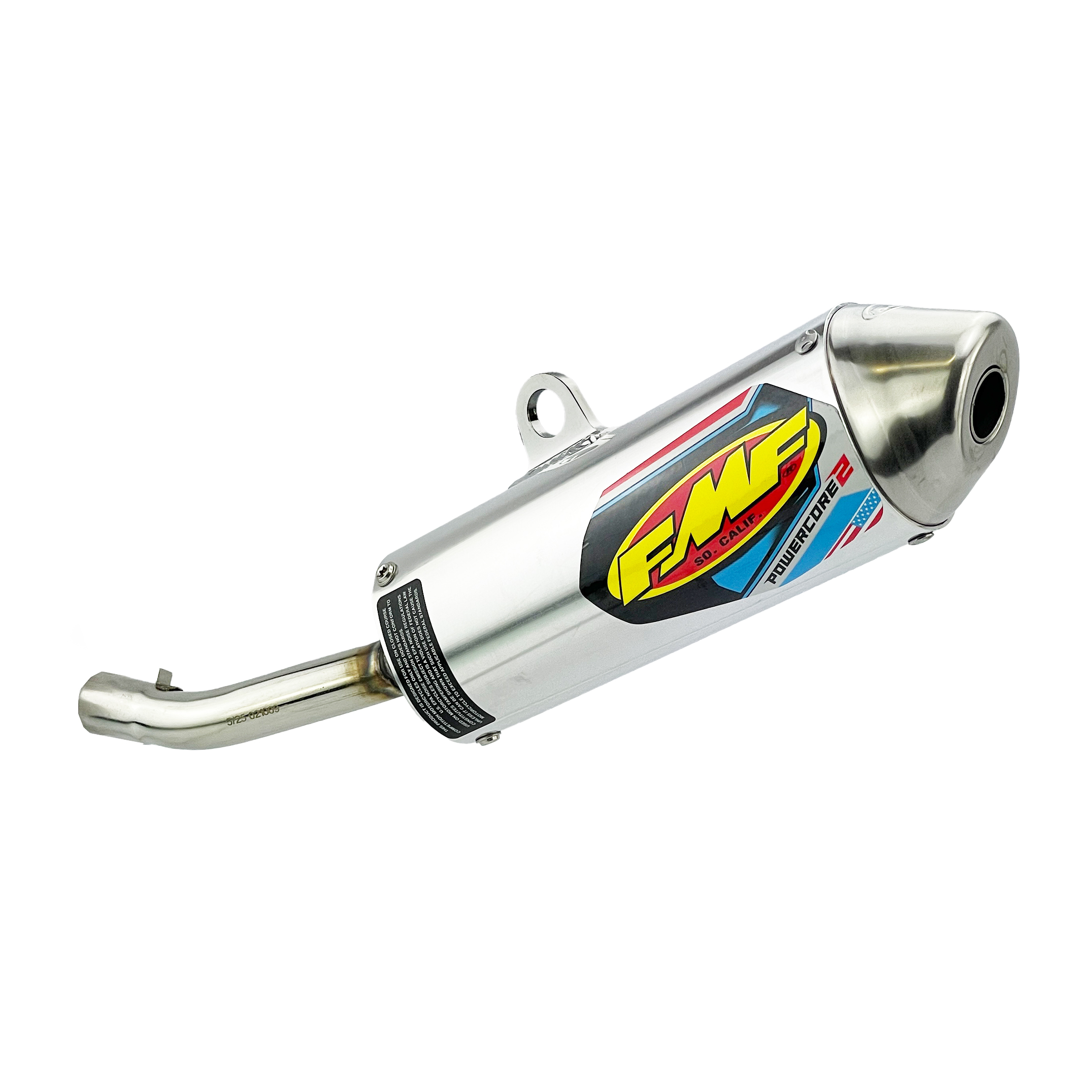 Powercore 2 Exhaust Silencer 02-07 Honda CR 125 R - FMF 021009 thumbnail 2