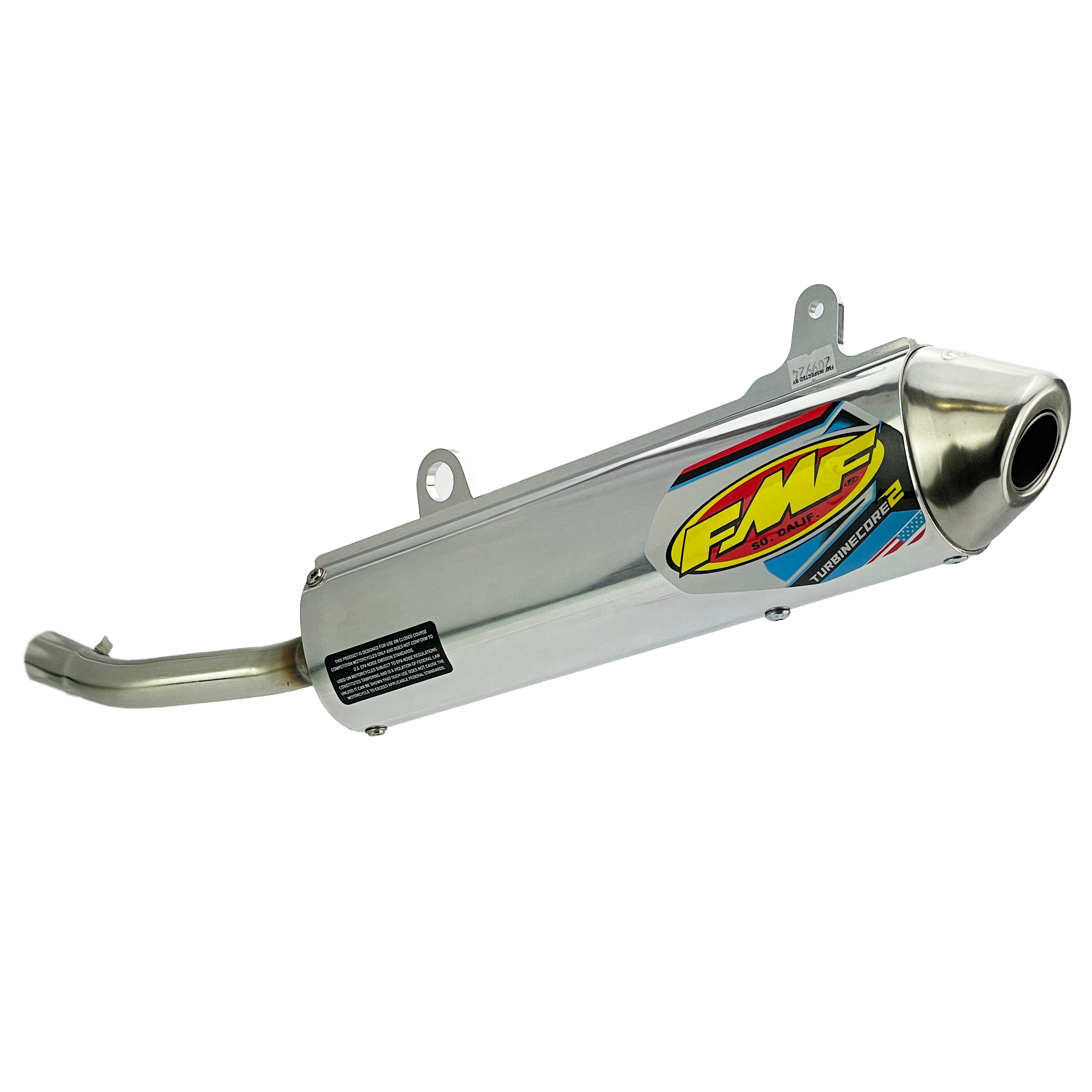 TurbineCore 2 Exhaust Silencer 02-07 Honda CR 125 R - FMF 021012 thumbnail 2