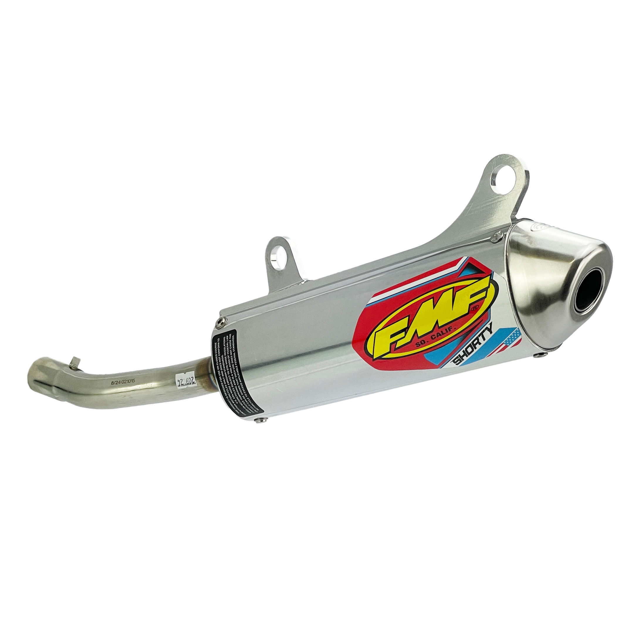 Powercore 2 Shorty Exhaust Silencer 02-07 Honda CR 250 R - FMF 021015 thumbnail 2