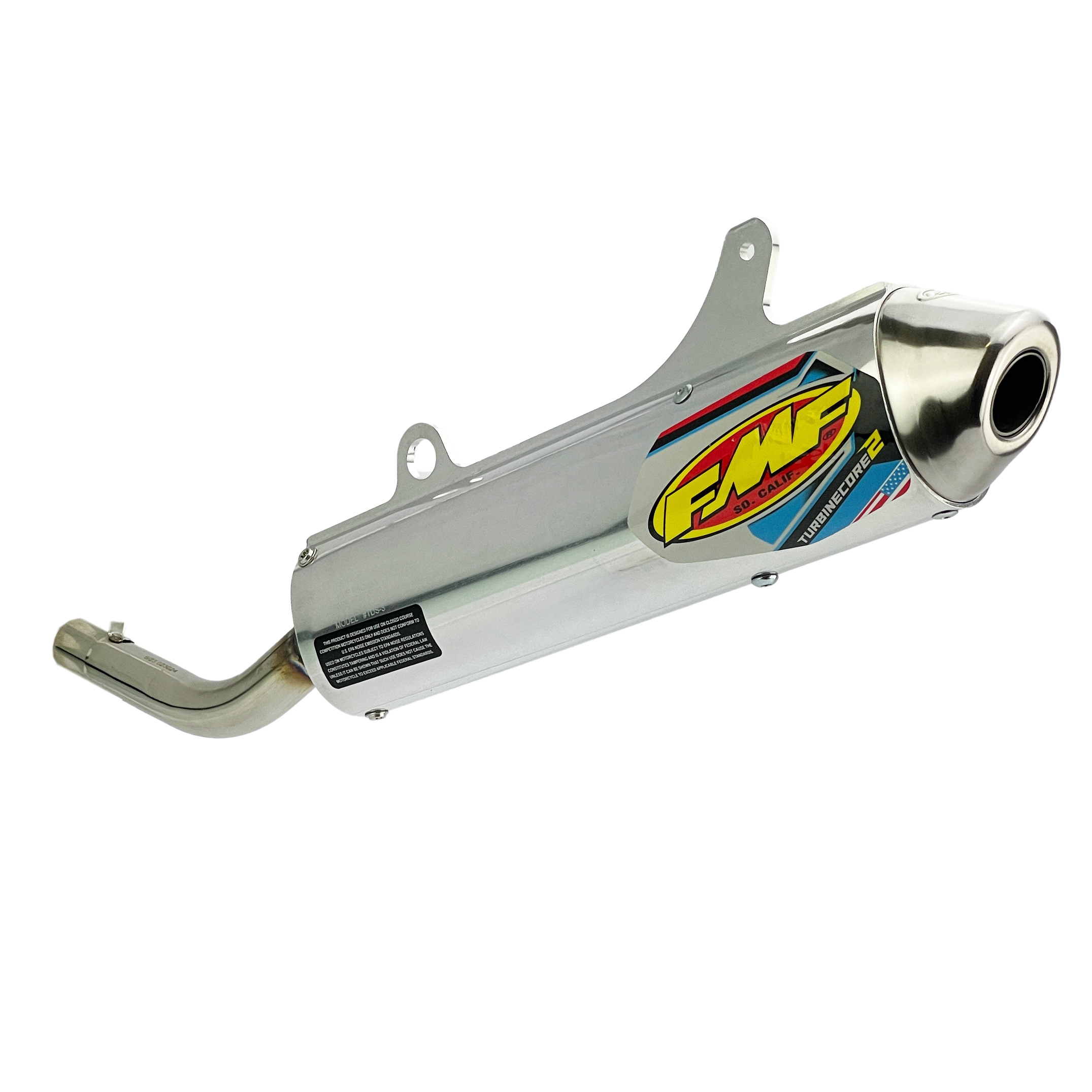 TurbineCore 2 Exhaust Silencer 03-07 Suzuki RM 125 - FMF 023024 thumbnail 2