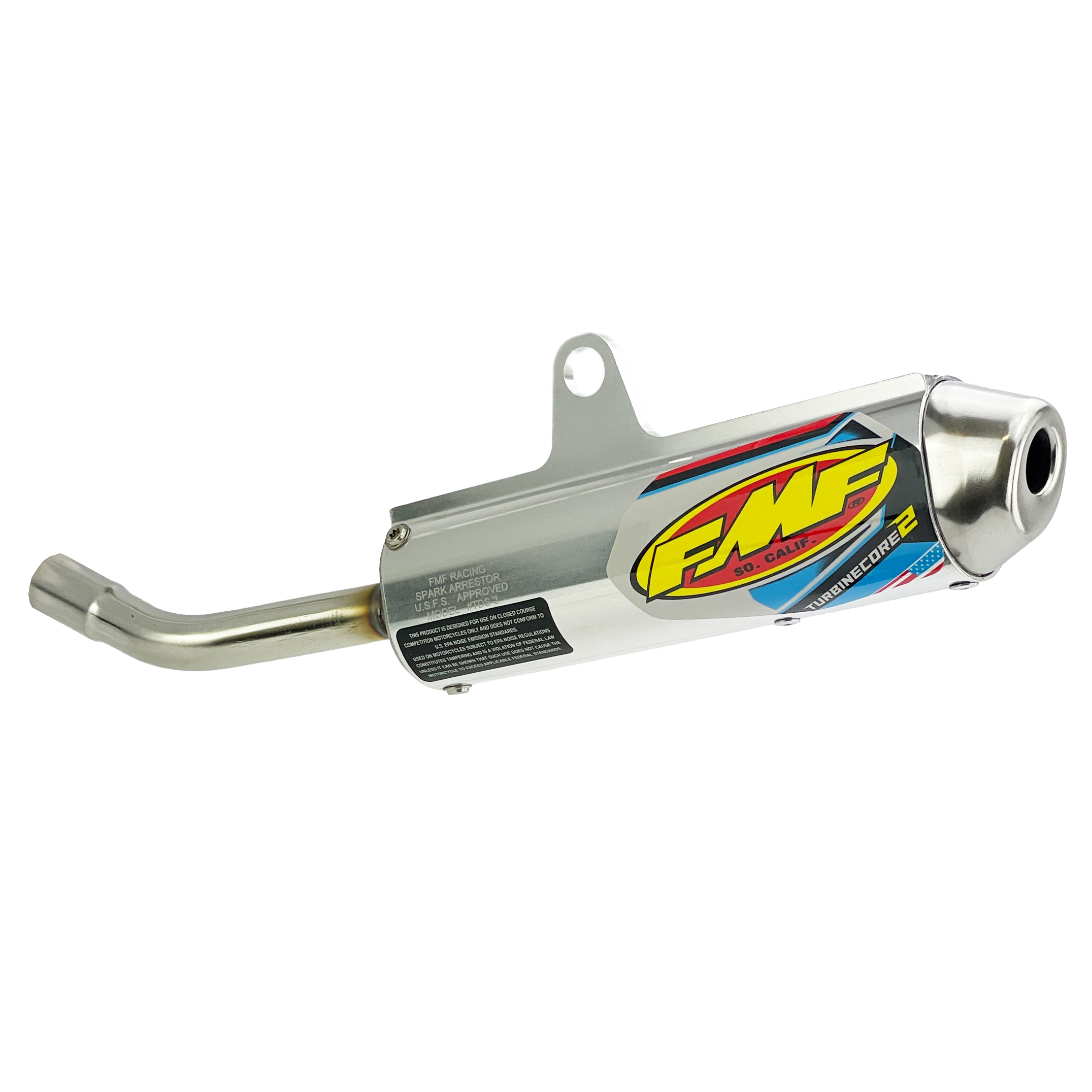Turbinecore 2 Exhaust Silencer 18-26 Yamaha YZ 65 - FMF 024071 thumbnail 2