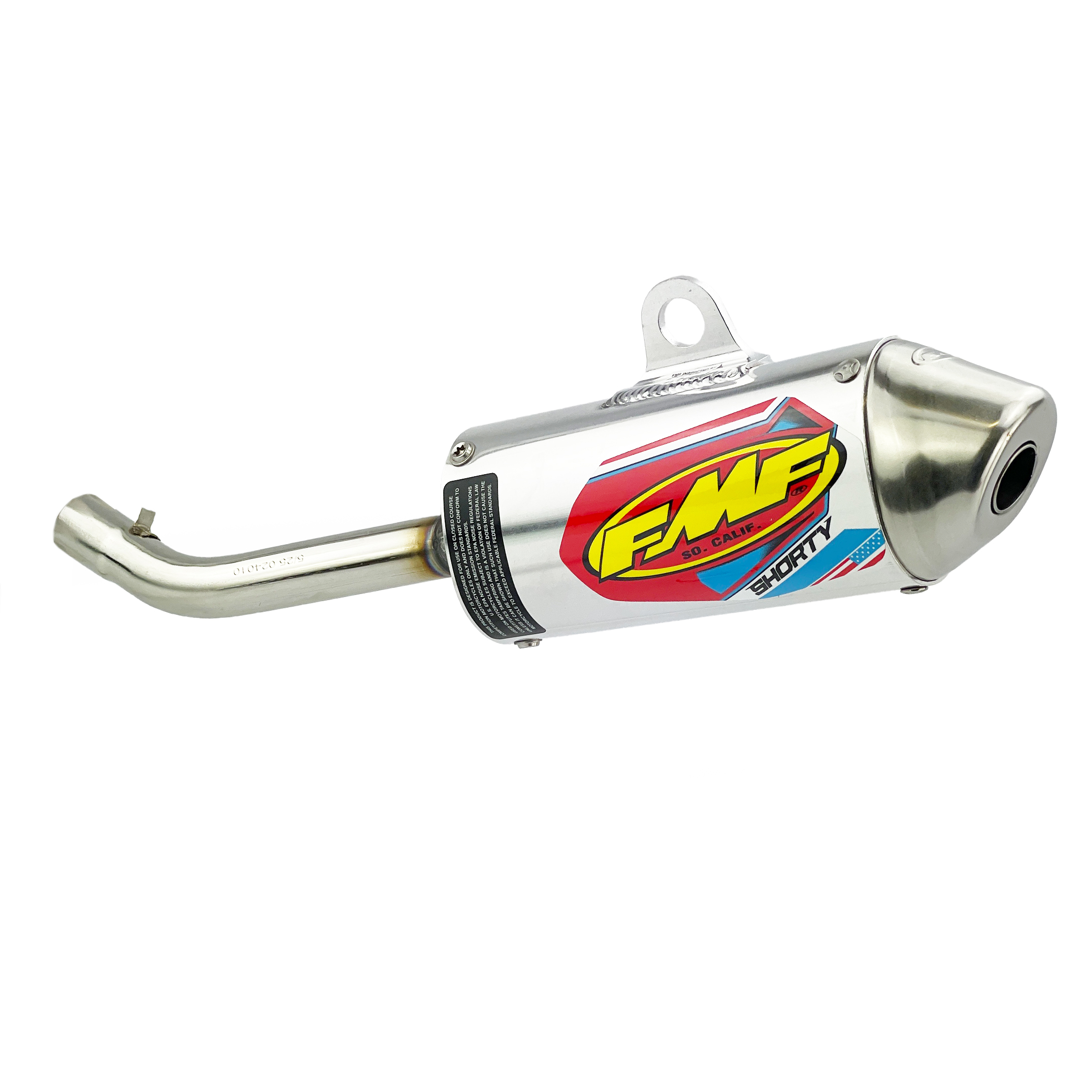 Powercore 2 Shorty Exhaust Silencer 02-22 Yamaha YZ 125 X - FMF 024010 thumbnail 2