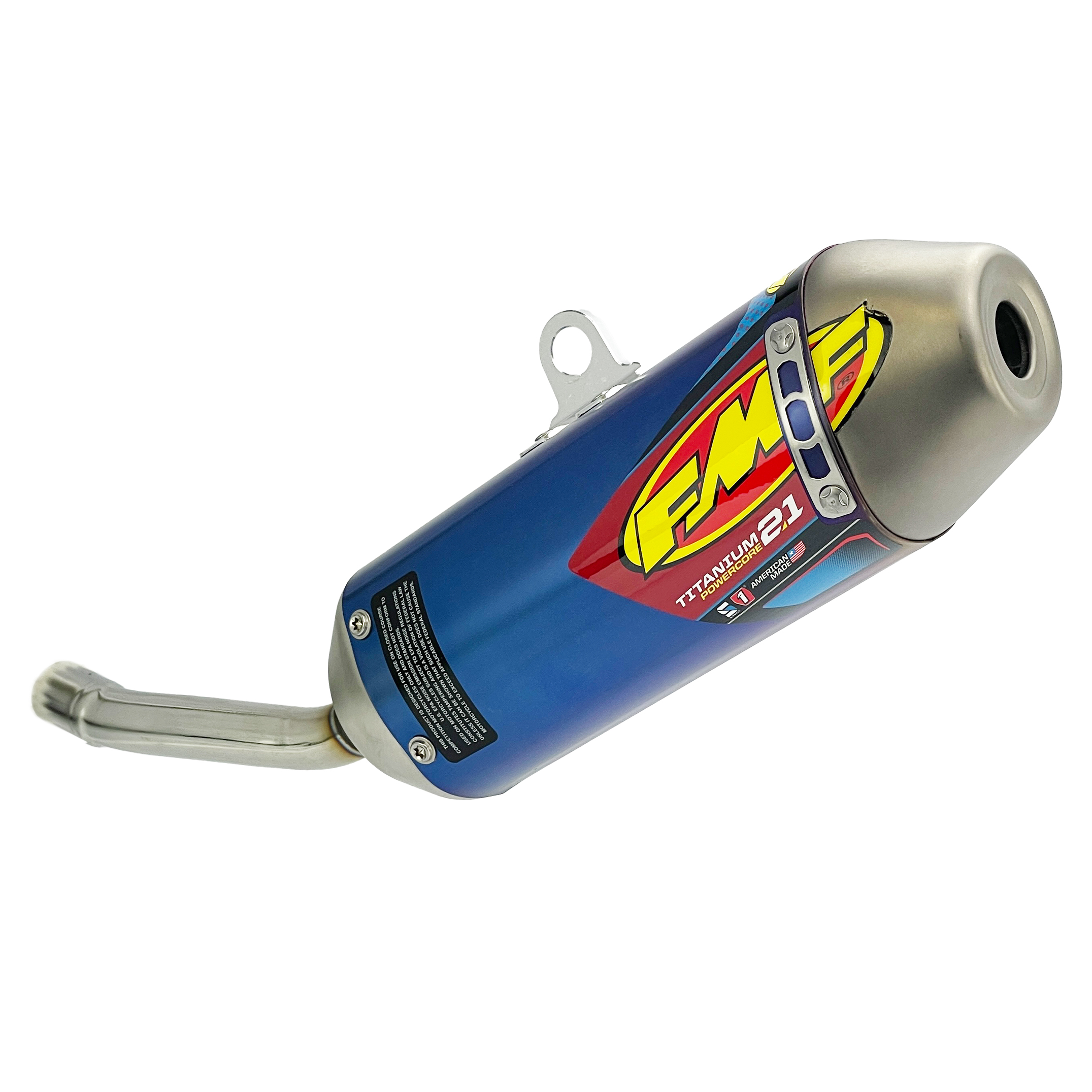 Powercore 2.1 Exhaust Silencer 02-22 Yamaha YZ 125 X - FMF 024060 thumbnail 2
