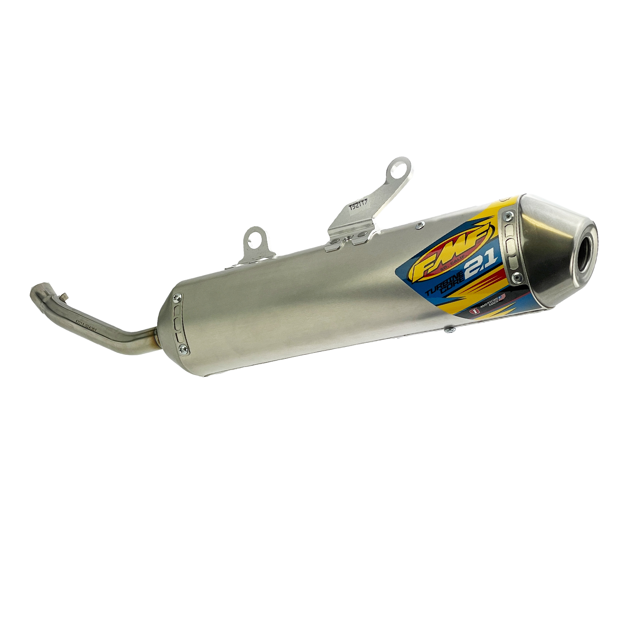 Turbinecore 2.1 Exhaust Silencer 02-22 Yamaha YZ 125 X - FMF 024061 thumbnail 2