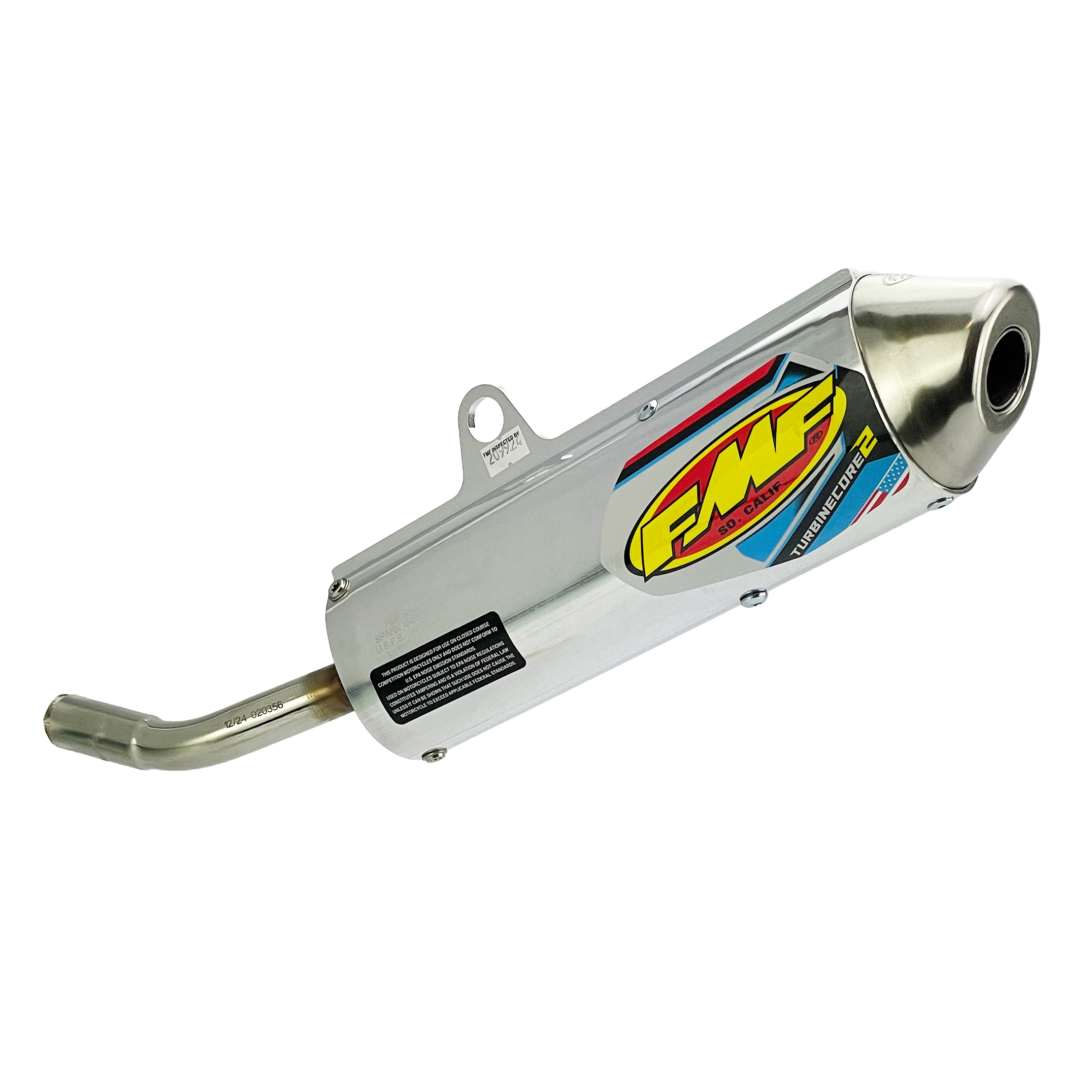 TurbineCore 2 Exhaust Silencer 93-26 Yamaha YZ 80 85 LW - FMF 020356 thumbnail 2