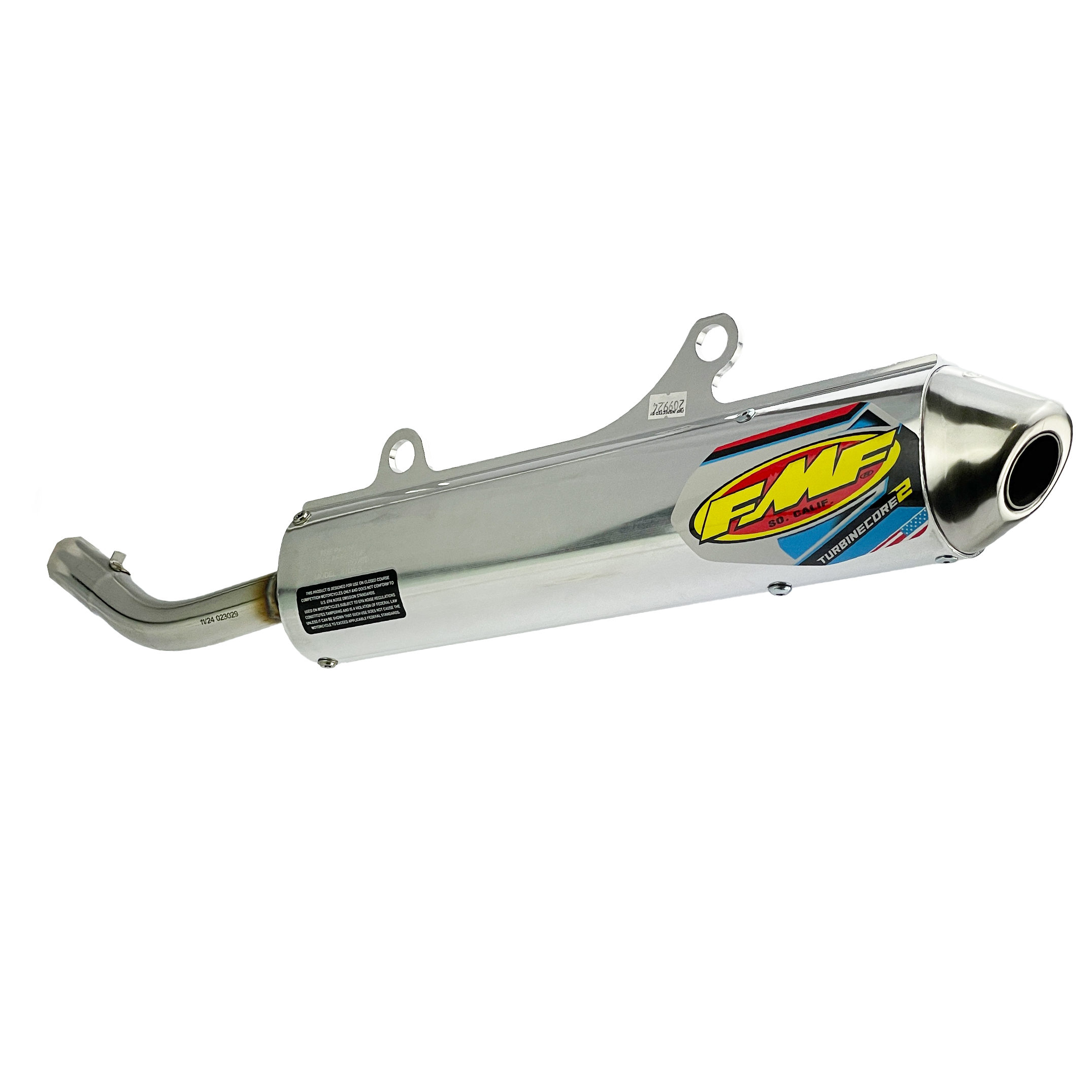 TurbineCore 2 Exhaust Silencer 03-08 Suzuki RM 250 - FMF 023029 thumbnail 3