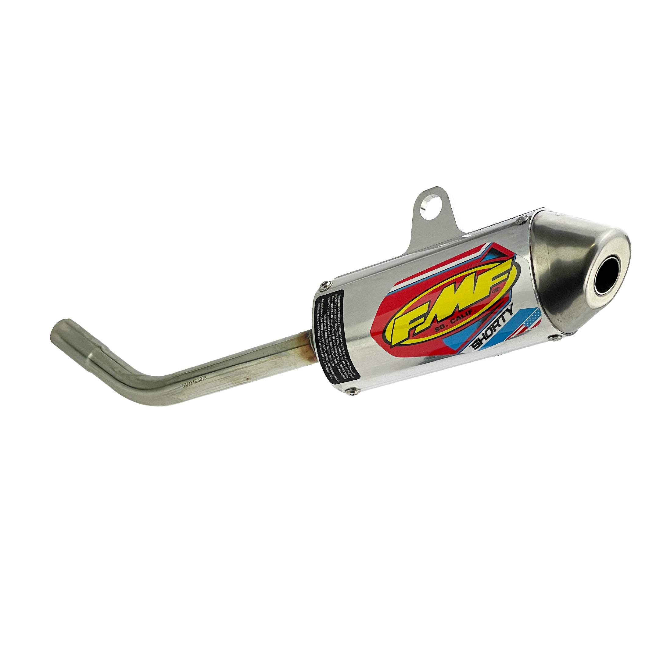 Powercore 2 Shorty Exhaust Silencer 04-10 KTM 125 144 SX 150 XC - FMF 025078 thumbnail 2