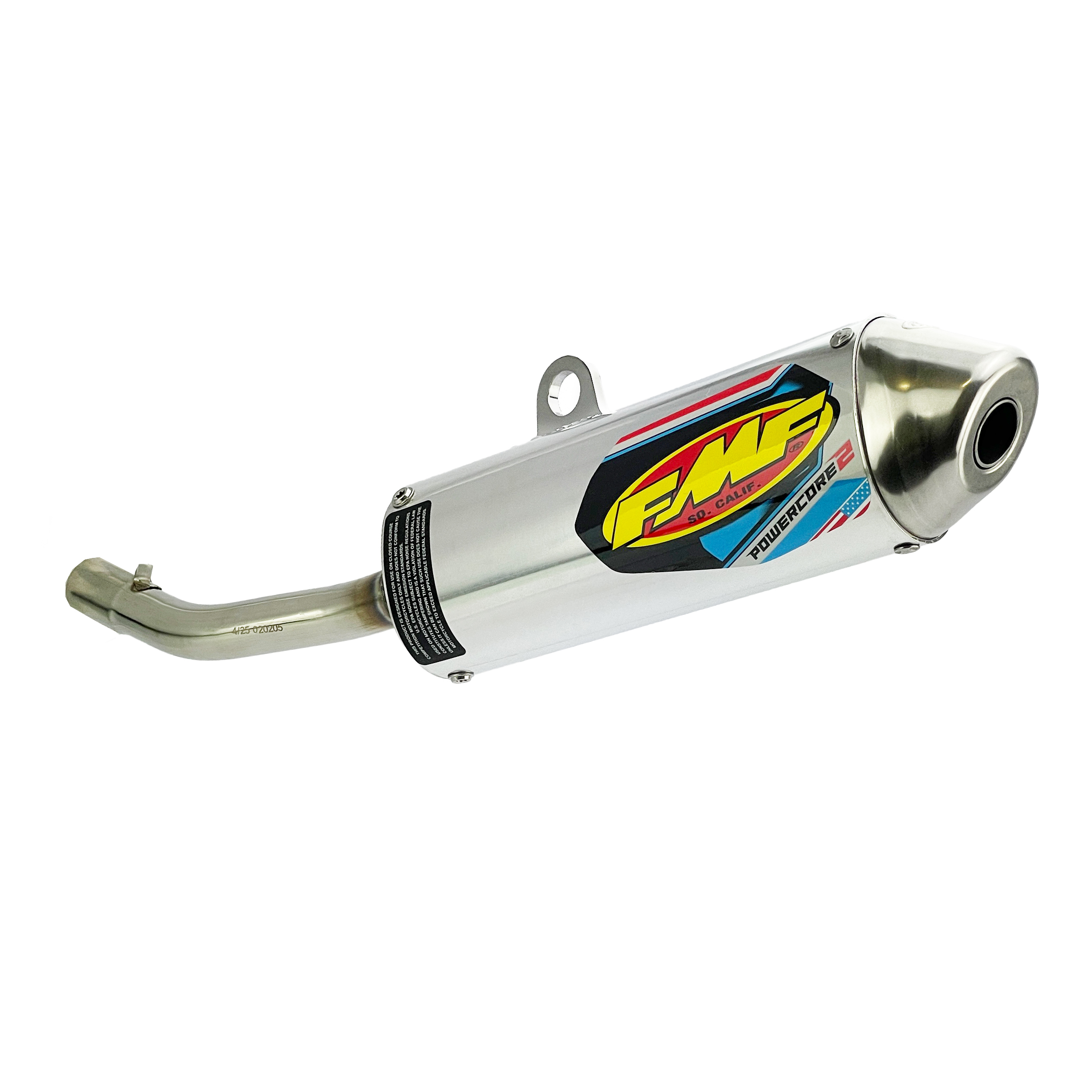 Powercore 2 Exhaust Silencer 98-99 Honda CR 125 R - FMF 020205 thumbnail 2
