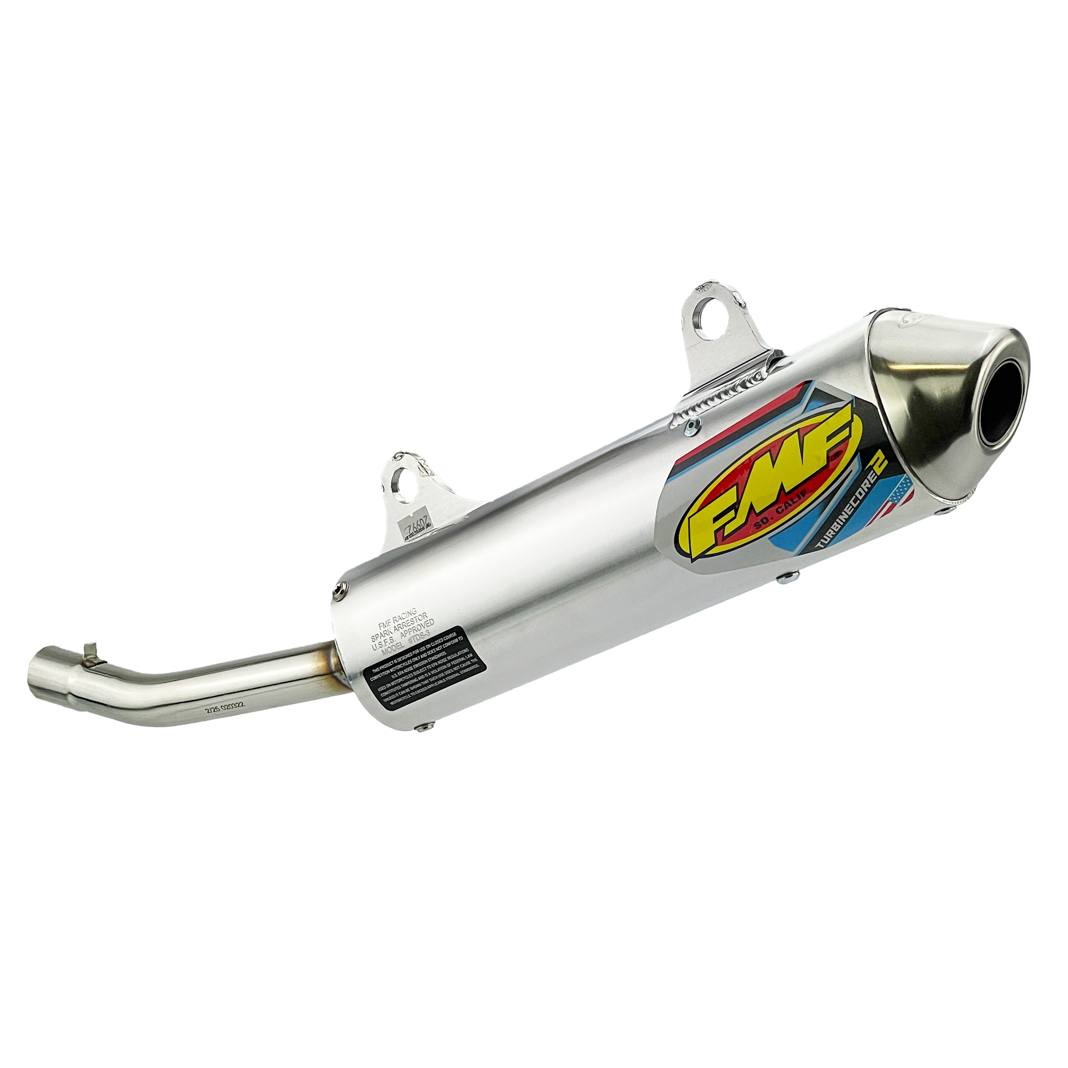 TurbineCore Exhaust Silencer 90-91 Honda CR 250 R - FMF 020322 thumbnail 2