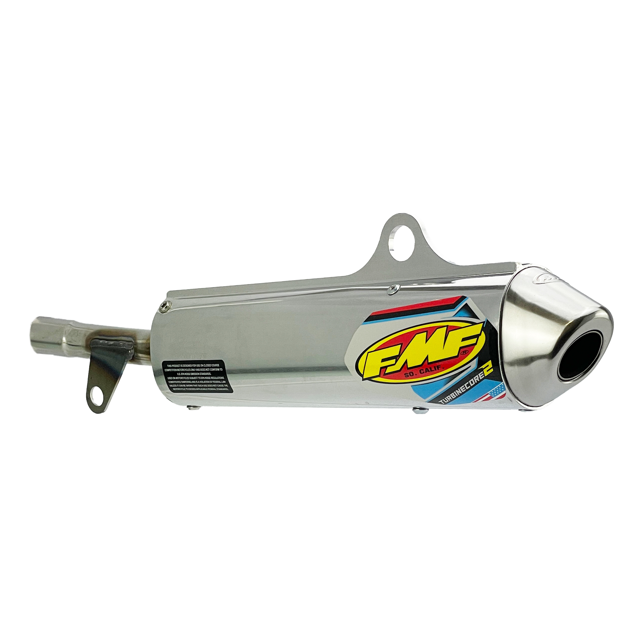 TurbineCore Exhaust Silencer 91-93 Yamaha 250 WR YZ - FMF 020353 thumbnail 2