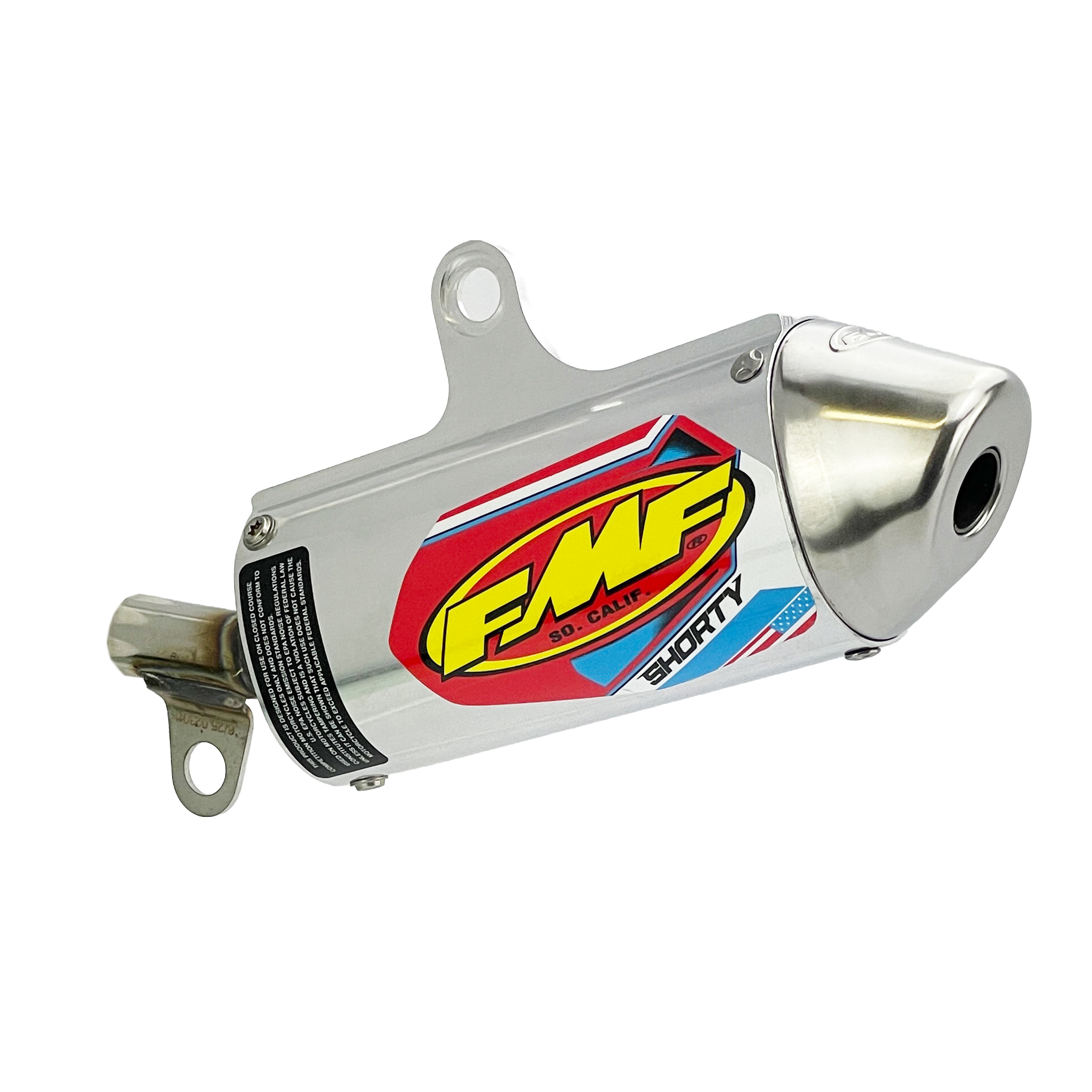 Powercore 2 Shorty Exhaust Silencer 89-25 Suzuki RM 80 85 - FMF 023011 thumbnail 2