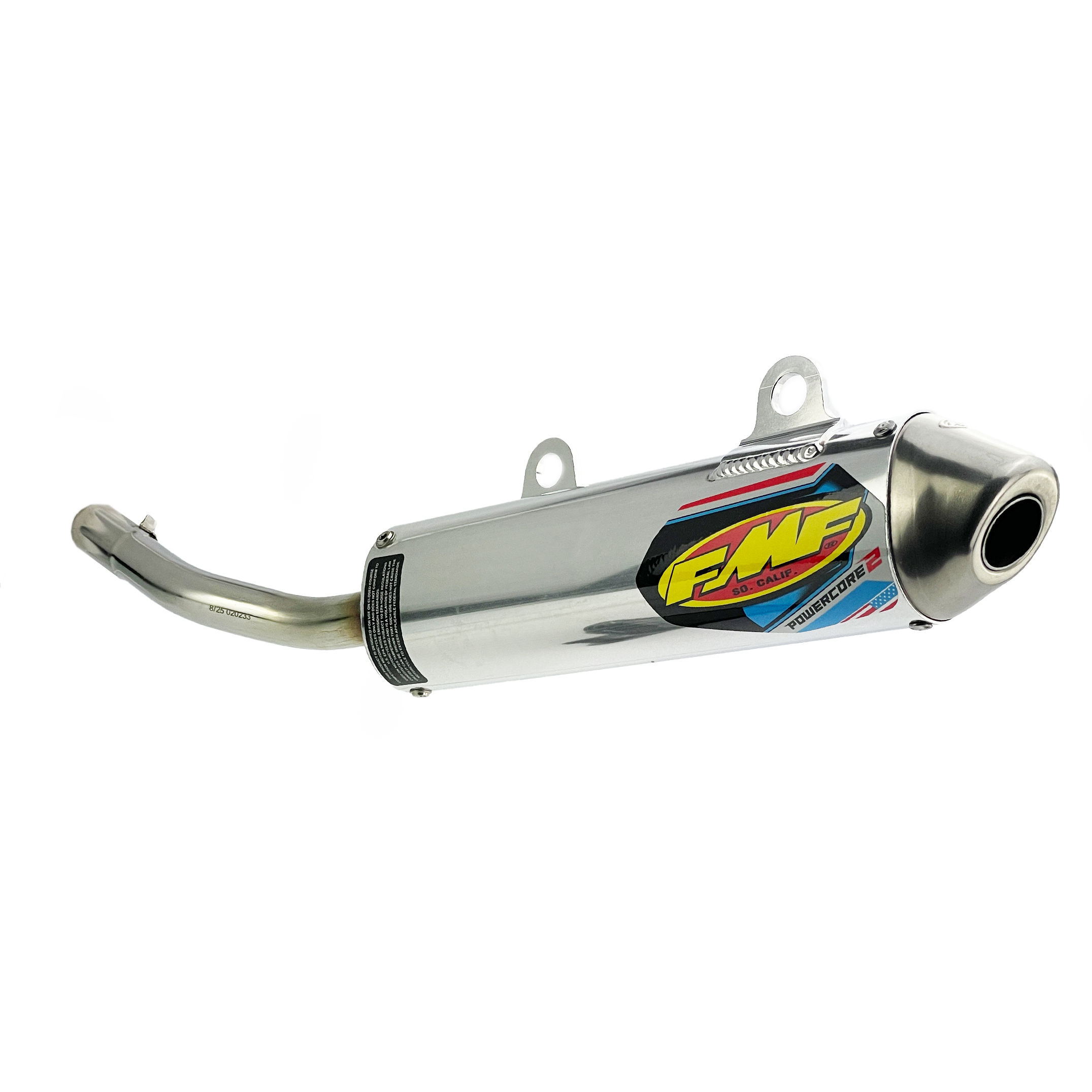 Powercore 2 Exhaust Silencer 94-98 Kawasaki KX 250 - FMF 020233 thumbnail 2