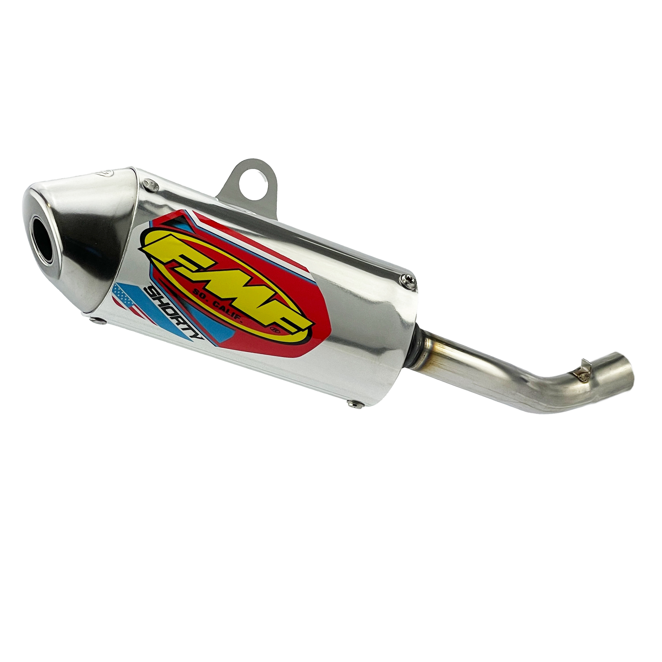 Powercore 2 Shorty Exhaust Silencer 96-99 Yamaha YZ 125 - FMF 020261 thumbnail 2