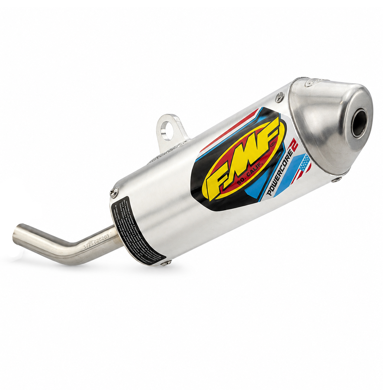 Powercore 2 Exhaust Silencer 96-07 Honda CR 80 85 R - FMF 020203 thumbnail 2