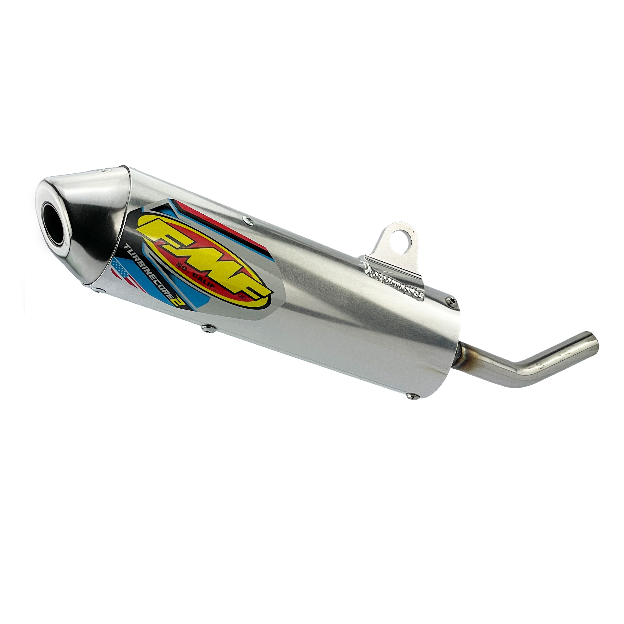 TurbineCore 2 Exhaust Silencer 96-07 Honda CR 80 85 R - FMF 020324 image 1