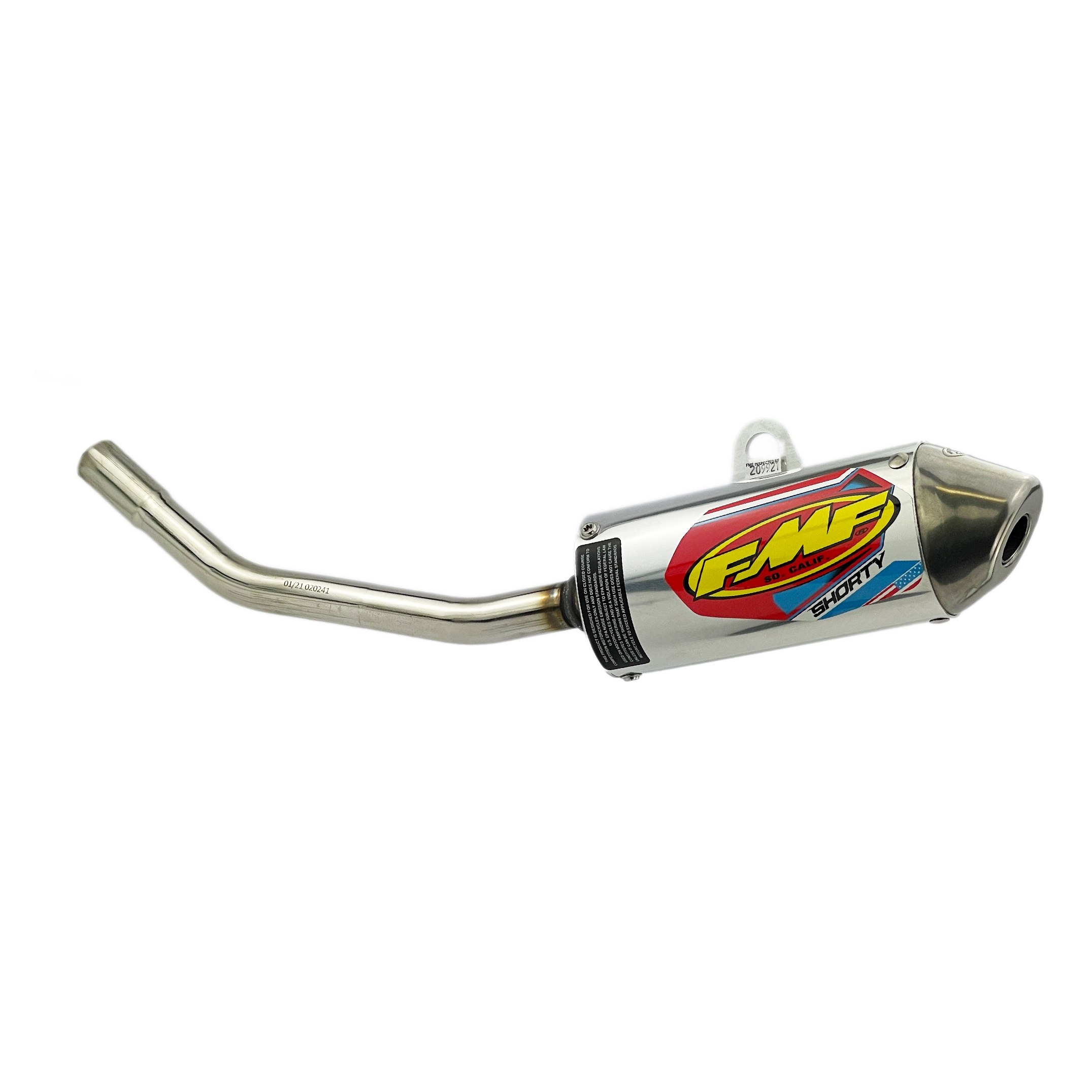 Powercore 2 Shorty Exhaust Silencer 99-02 Kawasaki KX 125 - FMF 020241 thumbnail 2