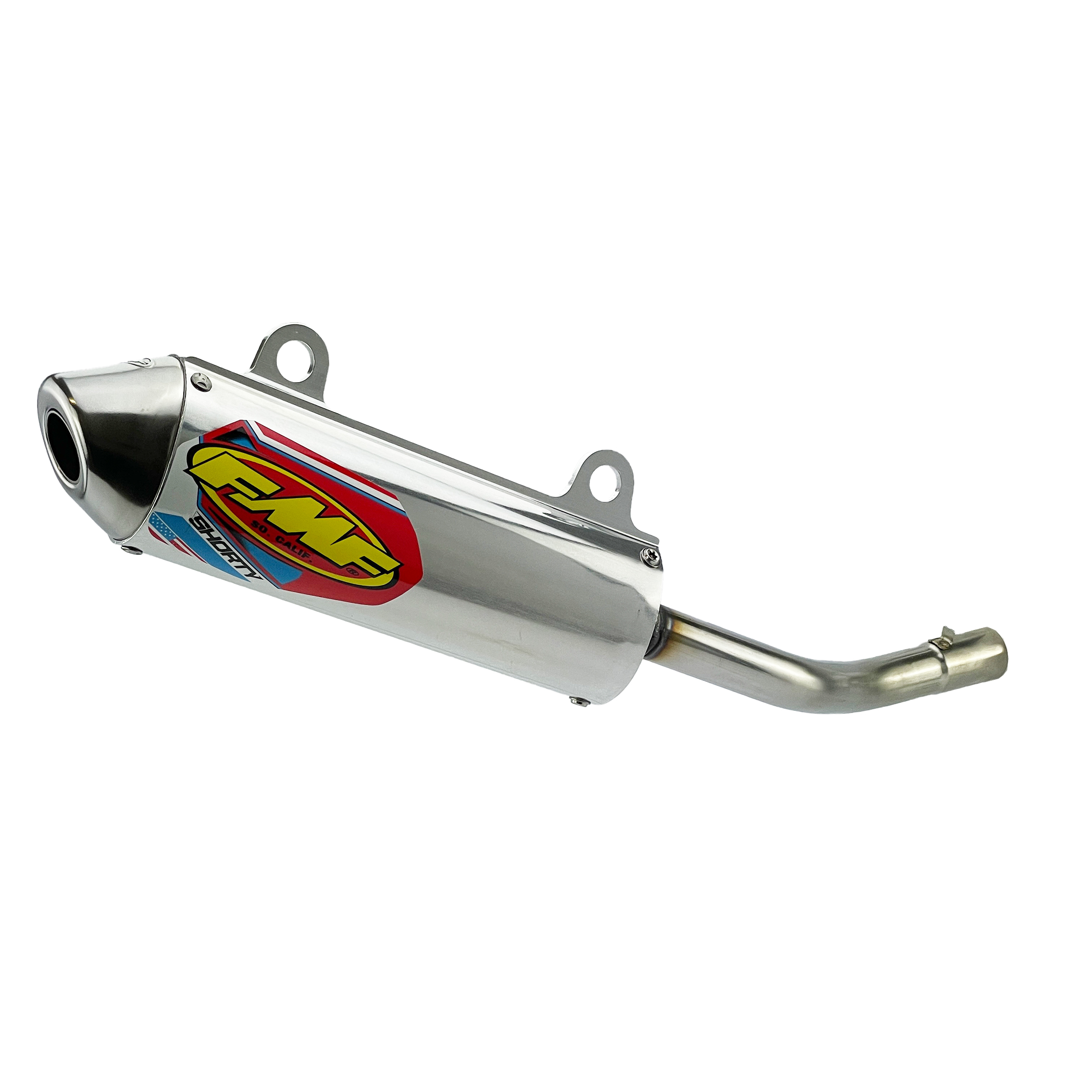 Powercore 2 Shorty Exhaust Silencer 99-02 Kawasaki KX 250 - FMF 020237 image 1