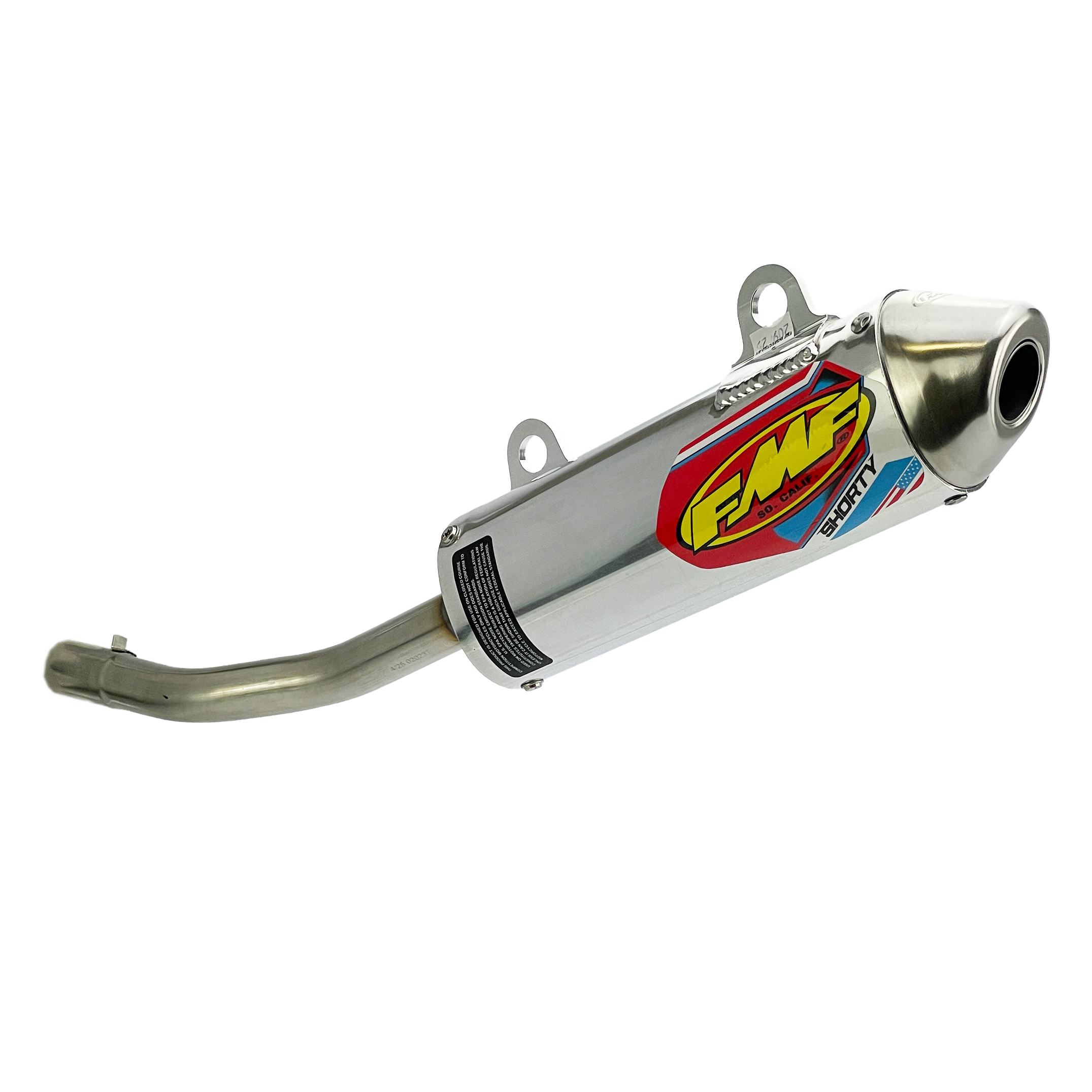 Powercore 2 Shorty Exhaust Silencer 99-02 Kawasaki KX 250 - FMF 020237 thumbnail 2