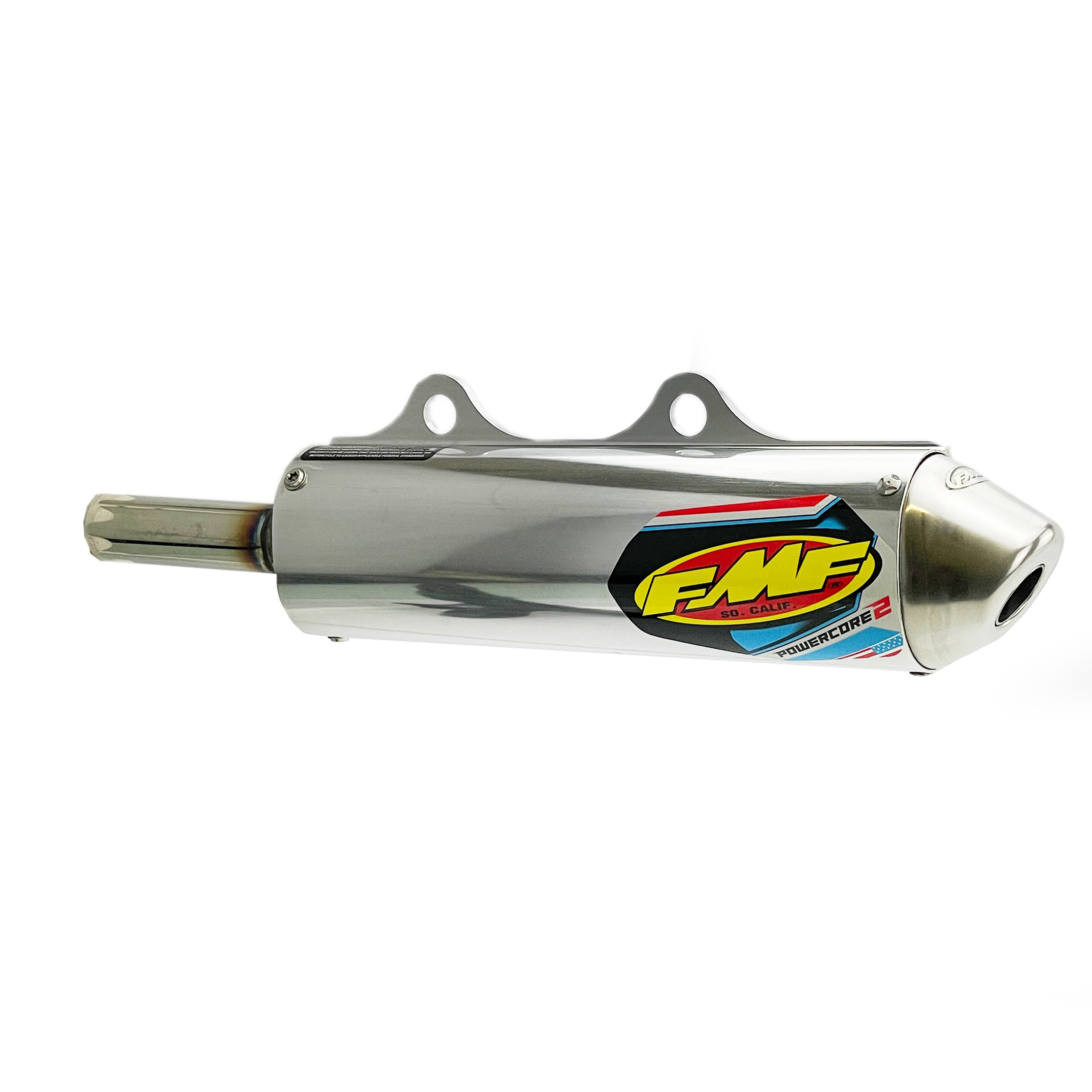 Powercore 2 Exhaust Silencer 88-94 Kawasaki KDX 200 KX 250 - FMF 020222 thumbnail 2