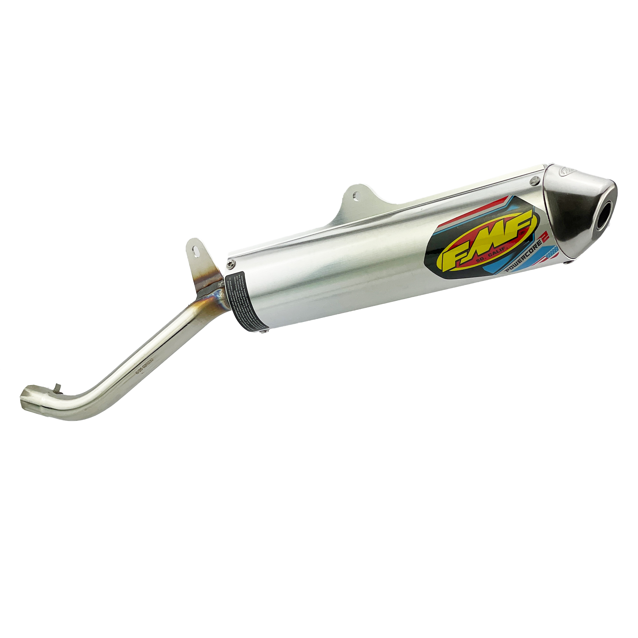 Powercore 2 Exhaust Silencer 95-06 Kawasaki KDX 200 220 R - FMF 020232 thumbnail 2