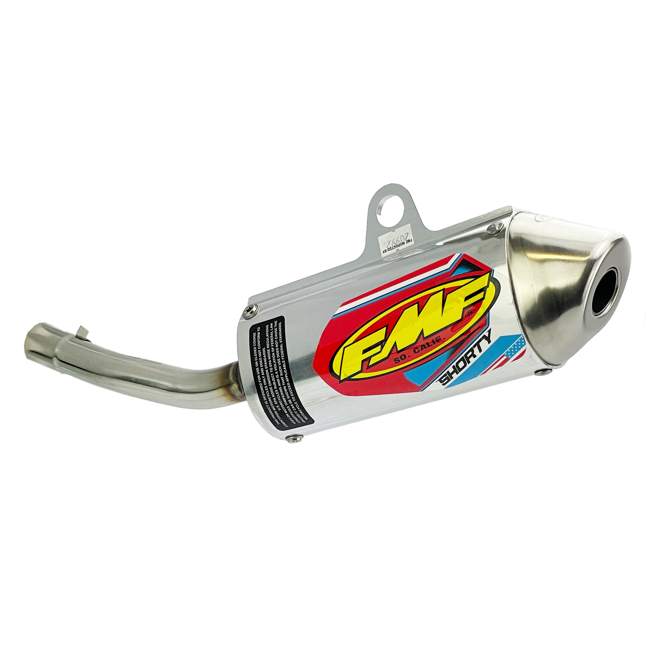 Powercore 2 Shorty Exhaust Silencer 96-00 Suzuki RM 125 - FMF 020289 thumbnail 2