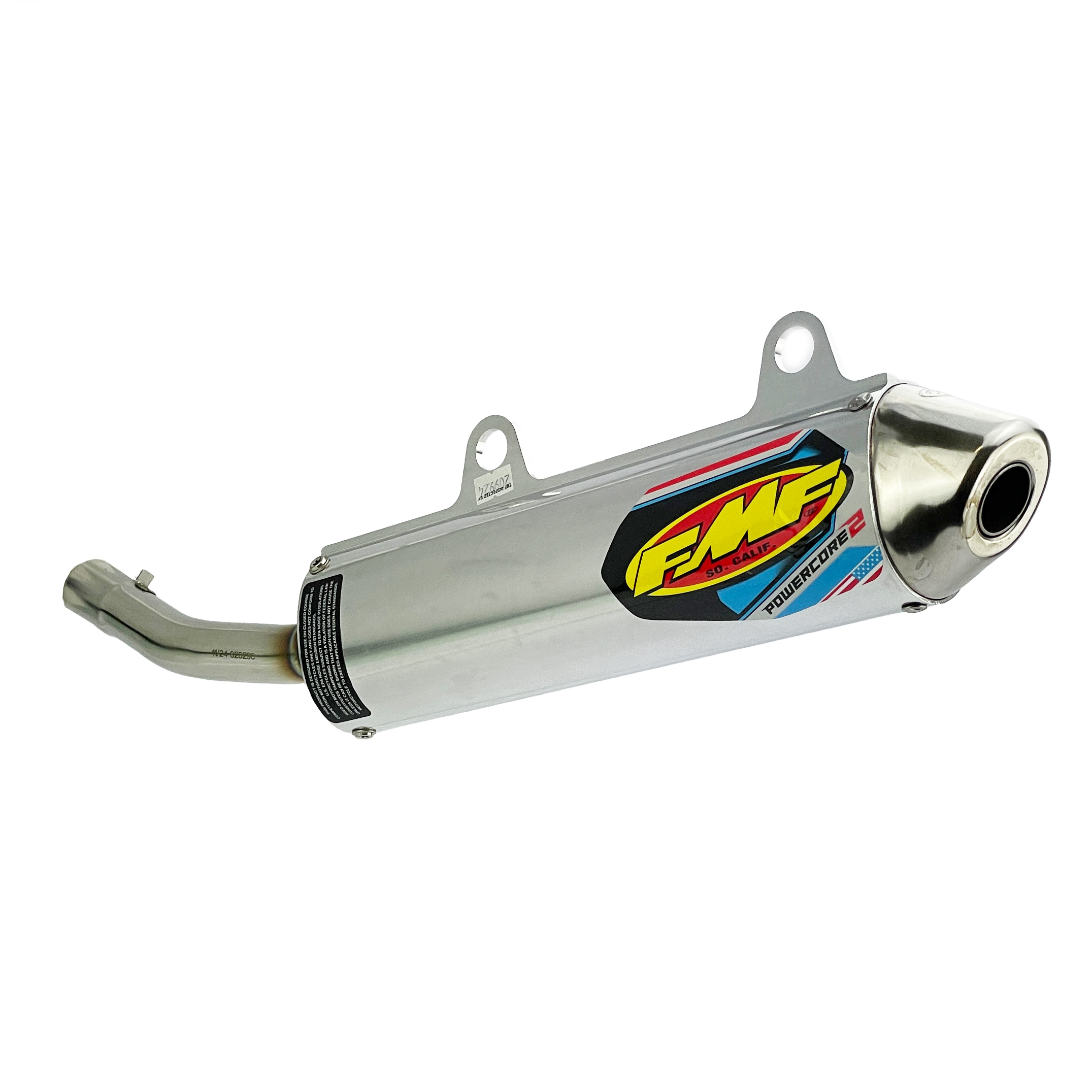 Powercore 2 Exhaust Silencer 96-00 Suzuki RM 250 - FMF 020290 thumbnail 2