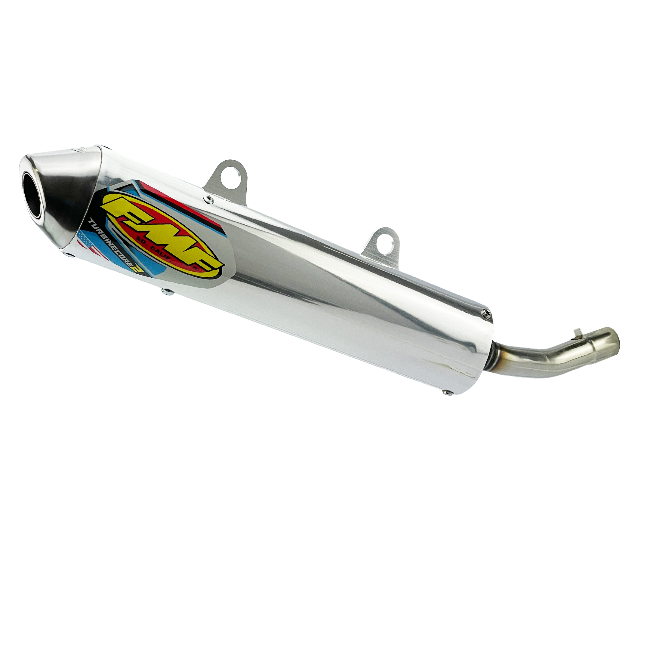 Turbinecore 2 Exhaust Silencer 96-00 Suzuki RM 250 - FMF 020371 image 1