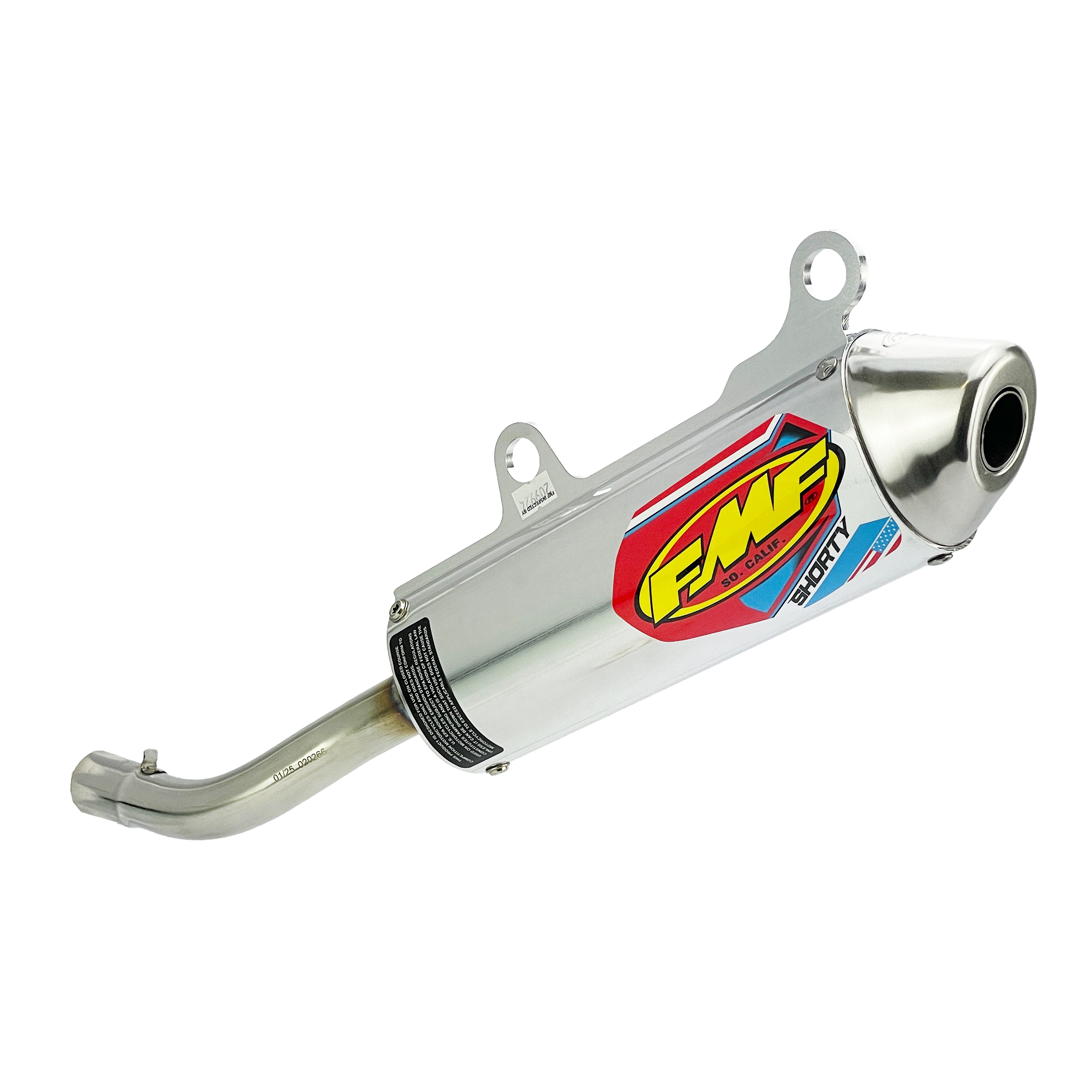 Powercore 2 Shorty Exhaust Silencer 96-99 Yamaha YZ 250 - FMF 020266 thumbnail 2