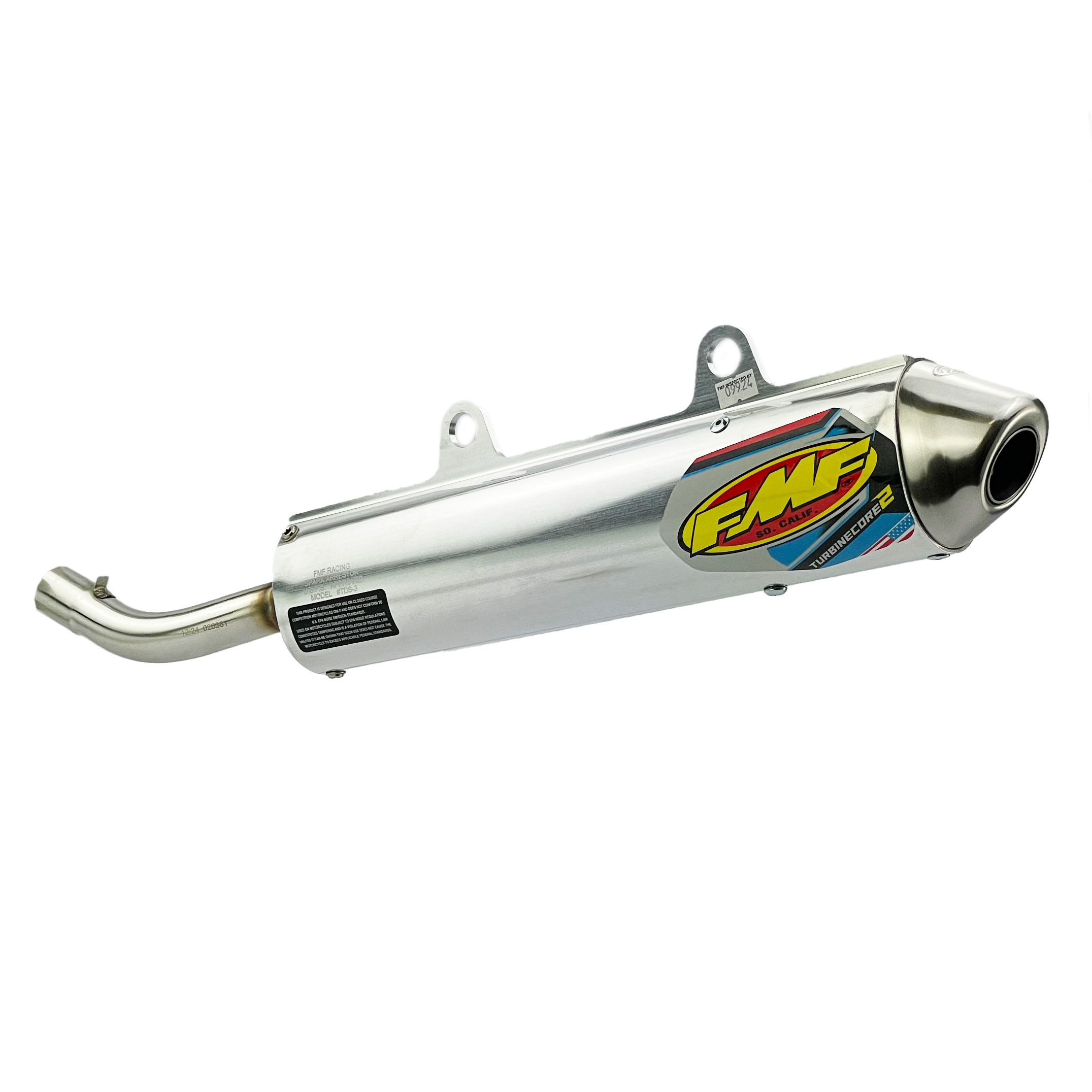 TurbineCore 2 Exhaust Silencer 96-99 Yamaha YZ 250 - FMF 020361 thumbnail 2