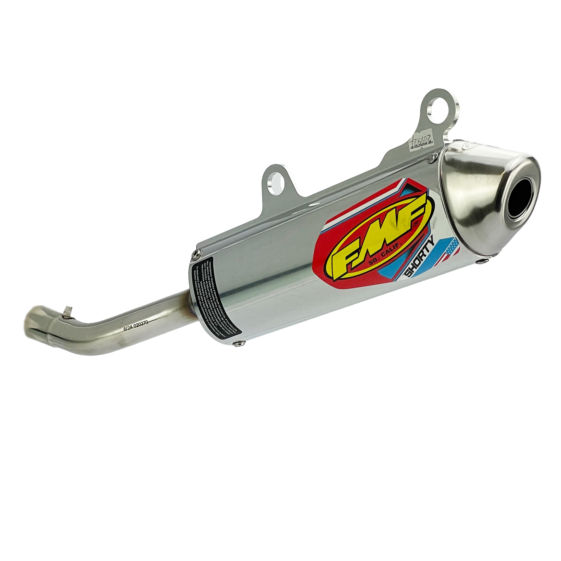 Powercore 2 Shorty Exhaust Silencer 00-01 Yamaha YZ 250 - FMF 020270 thumbnail 2