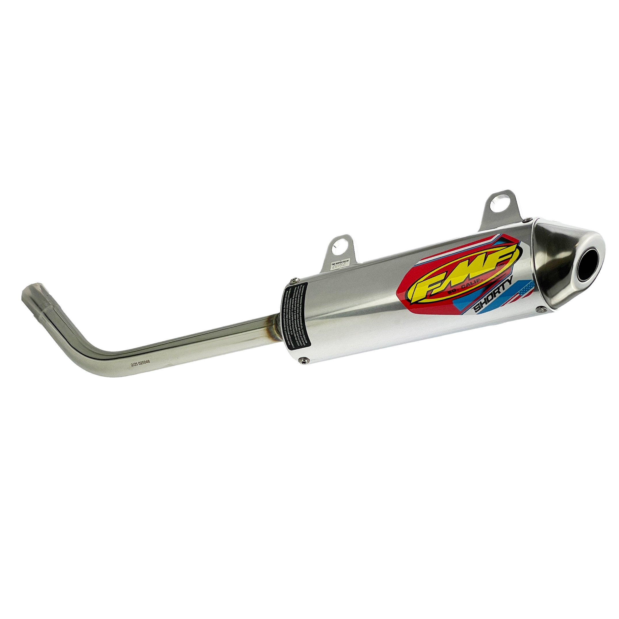 Powercore 2 Shorty Exhaust Silencer 03-10 KTM 200 250 300 EXC MXC SX XC XC-W - FMF 025048 thumbnail 3