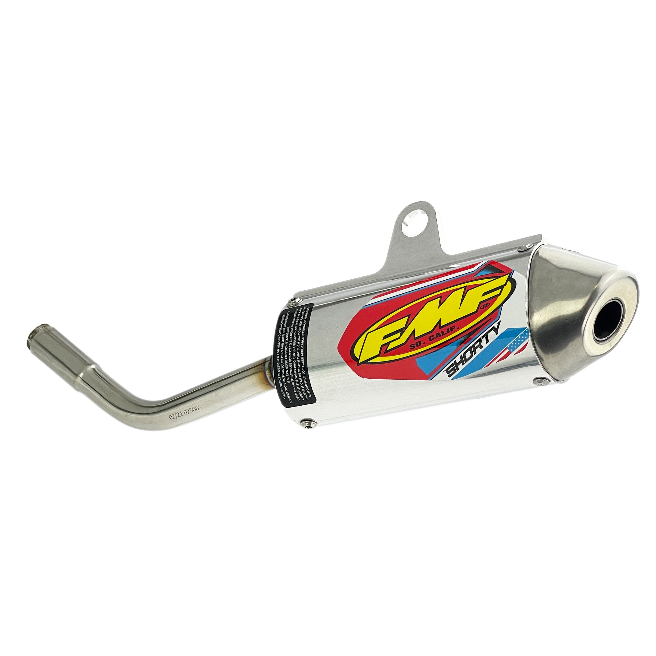 Powercore 2 Shorty Exhaust Silencer 03-17 KTM Husqvarna 85 105 SX XC TC - FMF 025065 thumbnail 2