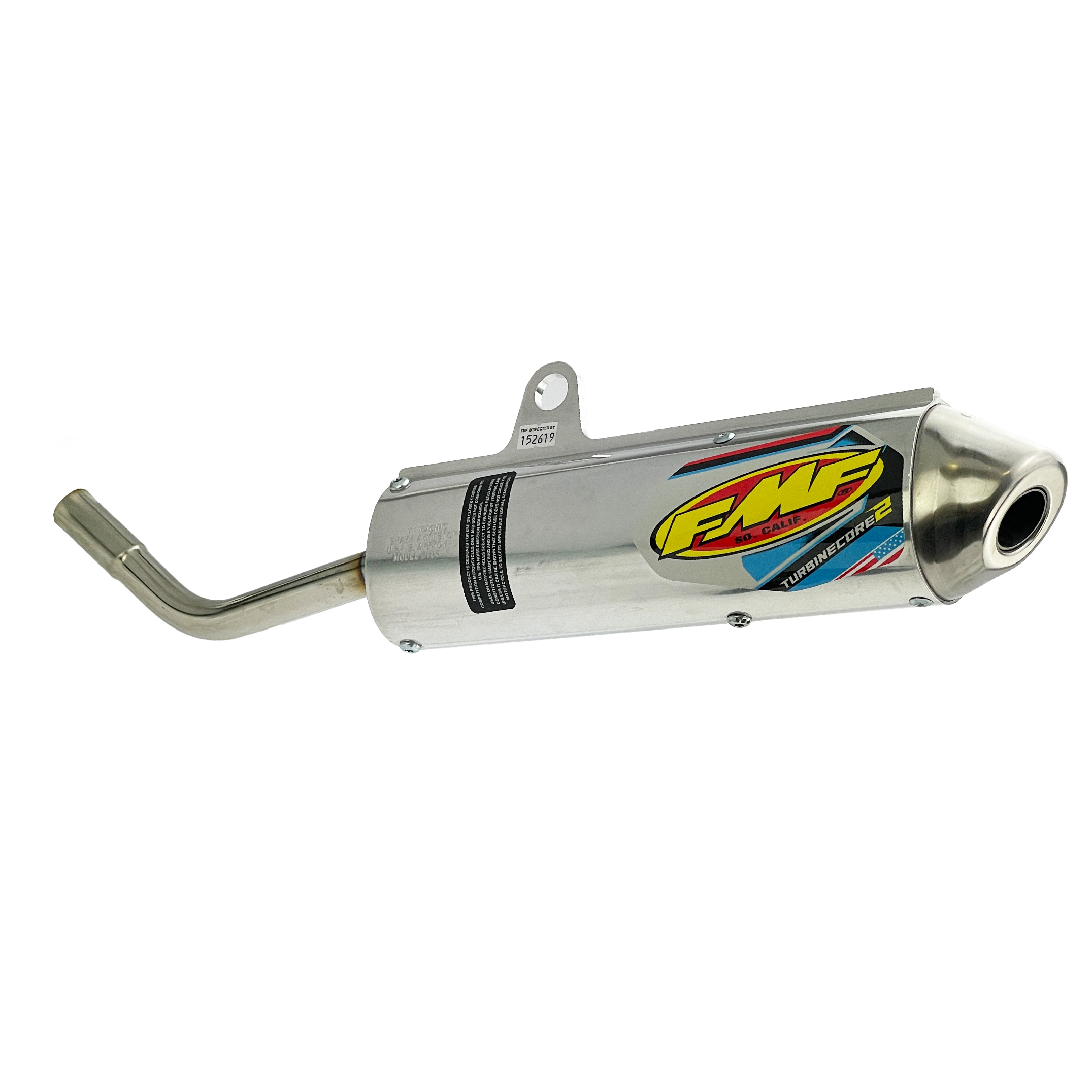 TurbineCore 2 Exhaust Silencer 03-17 KTM Husqvarna 85 SX XC TC 105 - FMF 025067 thumbnail 2