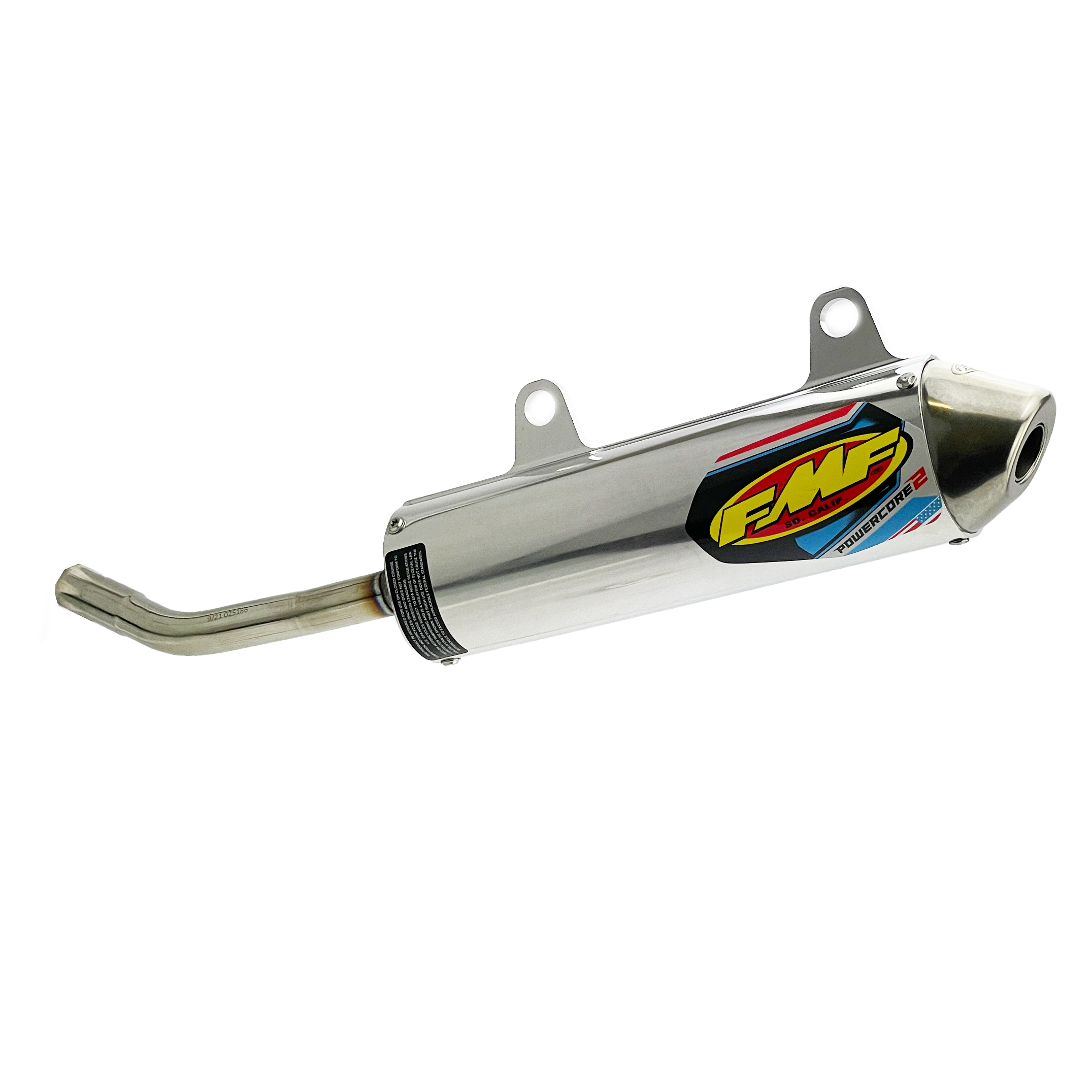 Powercore 2 Exhaust Silencer 16-19 KTM Husqvarna 125 150 SX XC-W TC TE - FMF 025186 thumbnail 3