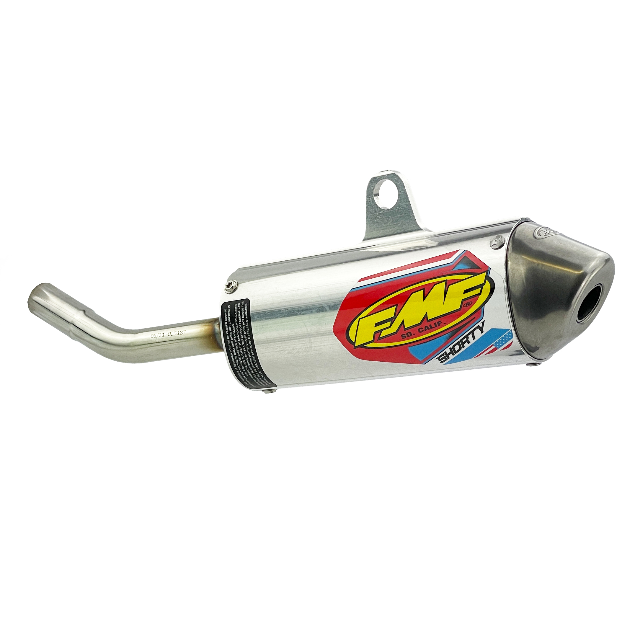 Powercore 2 Shorty Exhaust Silencer 16-19 KTM Husqvarna 125 SX TC XC-W 150 TE - FMF 025187 thumbnail 2