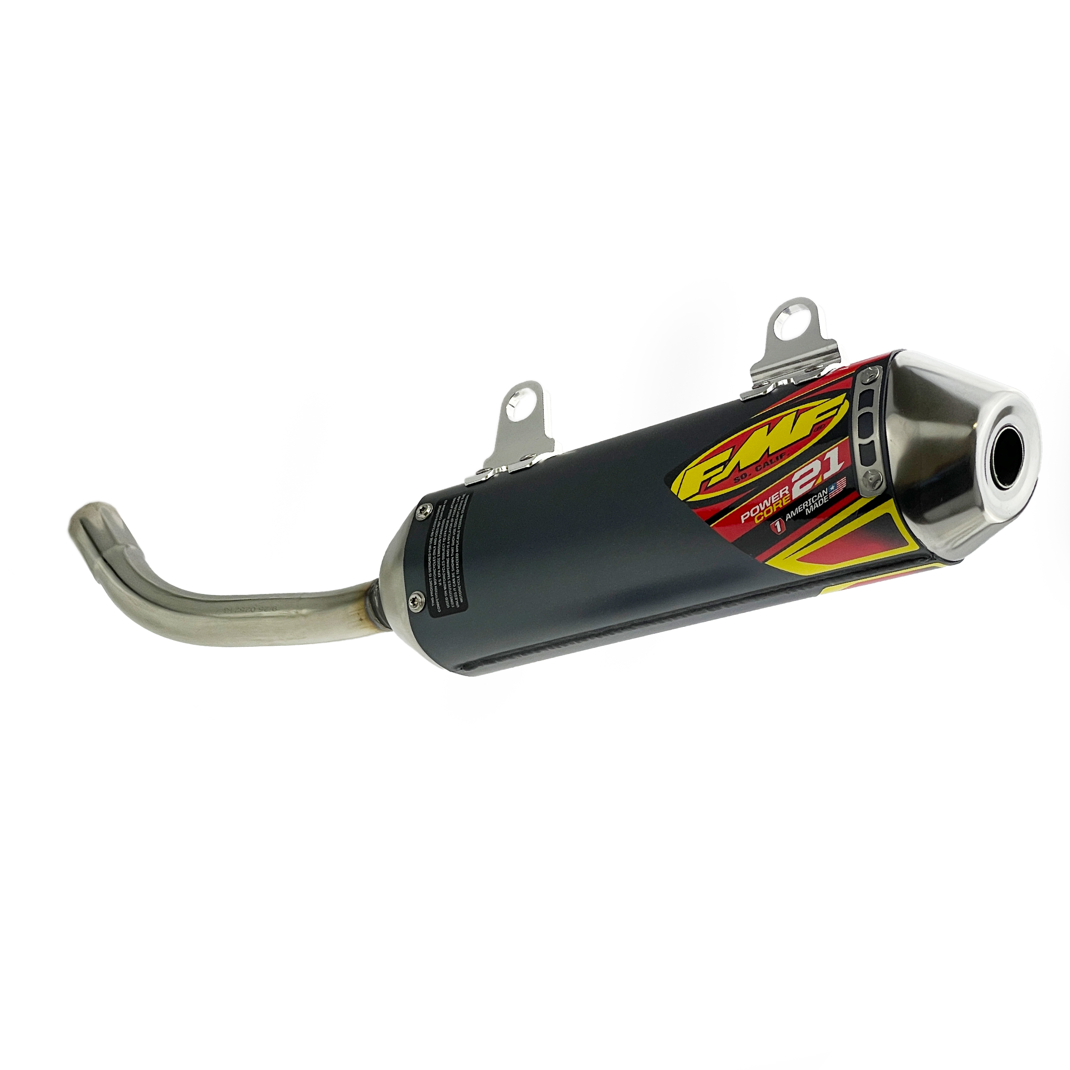 Powercore 2.1 Shorty Exhaust Silencer 17-19 KTM Husqvarna 250 300 - FMF 025213 thumbnail 2