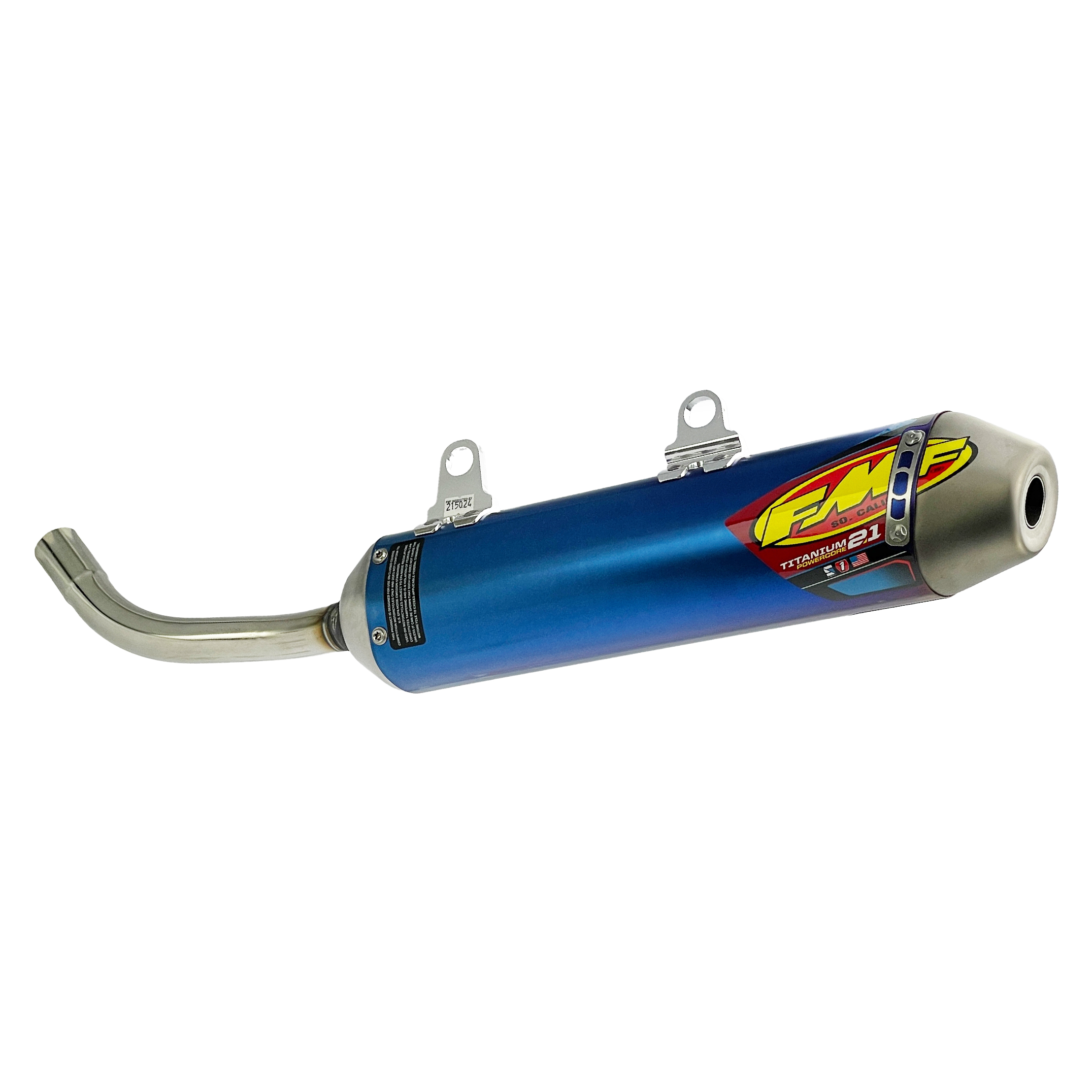 Titanium Powercore 2.1 Exhaust Silencer 17-19 KTM Husqvarna 250 300 - FMF 025209 thumbnail 2