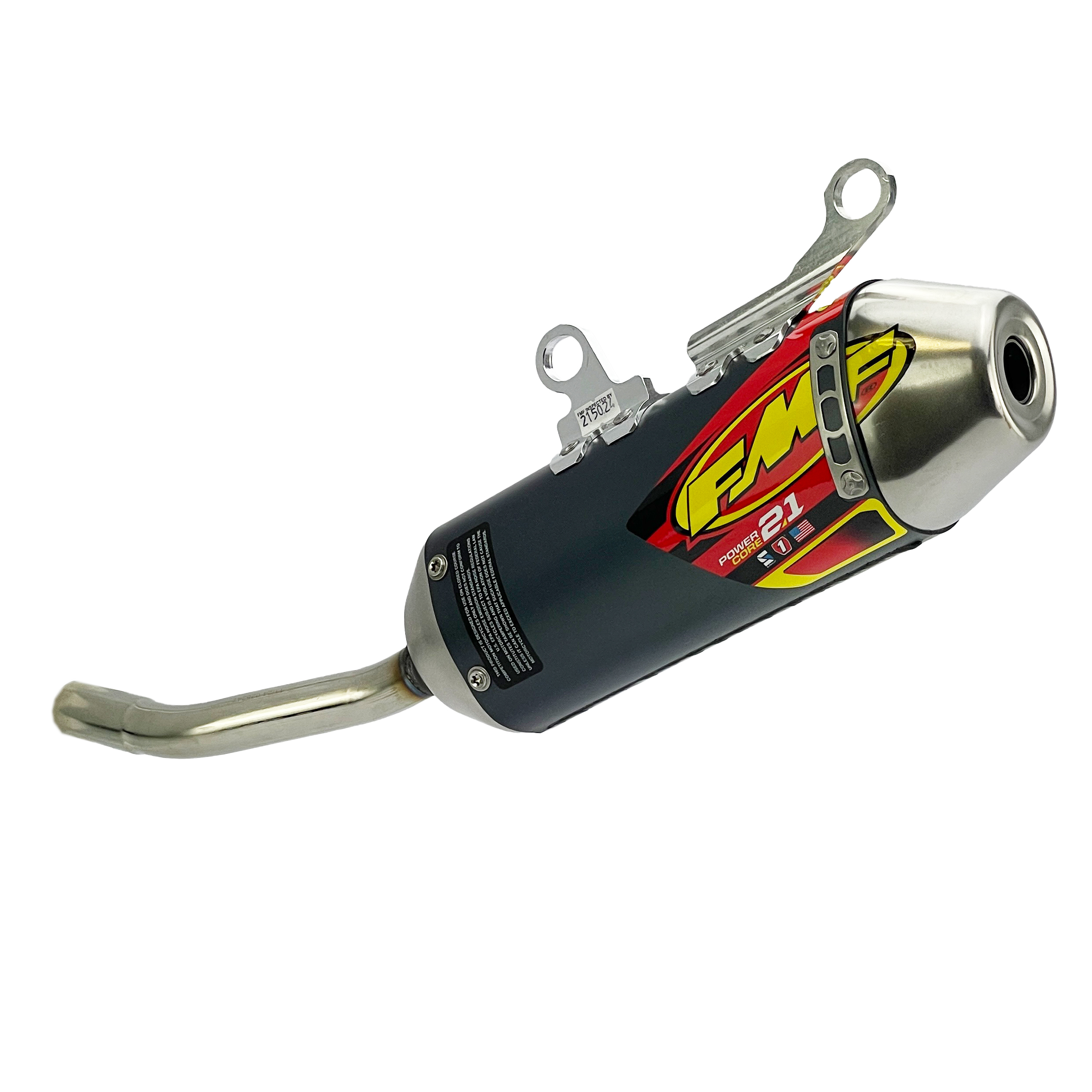 Titanium Powercore 2.1 Exhaust Silencer 19-23 KTM Husqvarna GasGas 125 150 - FMF 025248 thumbnail 2