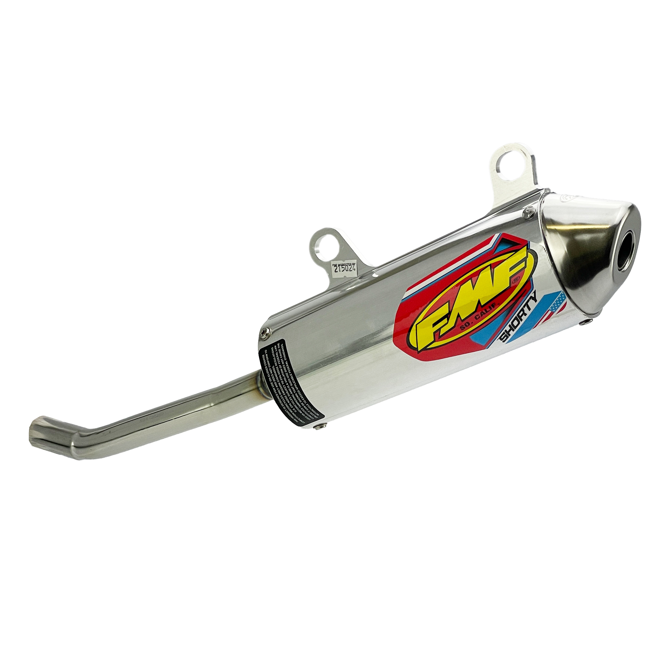 Powercore 2 Shorty Exhaust Silencer 19-23 KTM Husqvarna GasGas 125 150 SX XC TC MC - FMF 025259 thumbnail 2