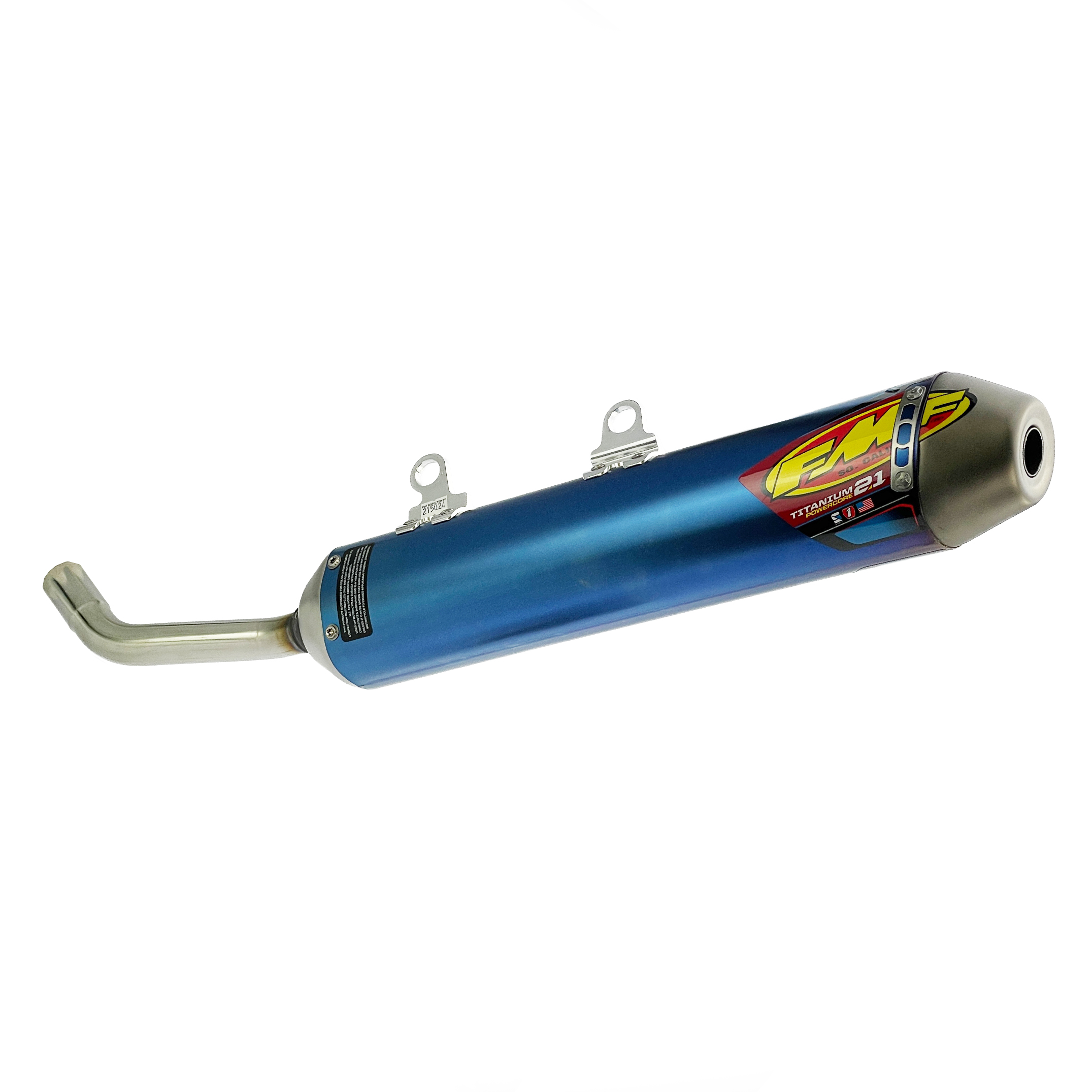 Titanium Powercore 2.1 Extreme Exhaust Silencer 19-23 GasGas Husqvarna KTM 250 300 - FMF 025264 thumbnail 2